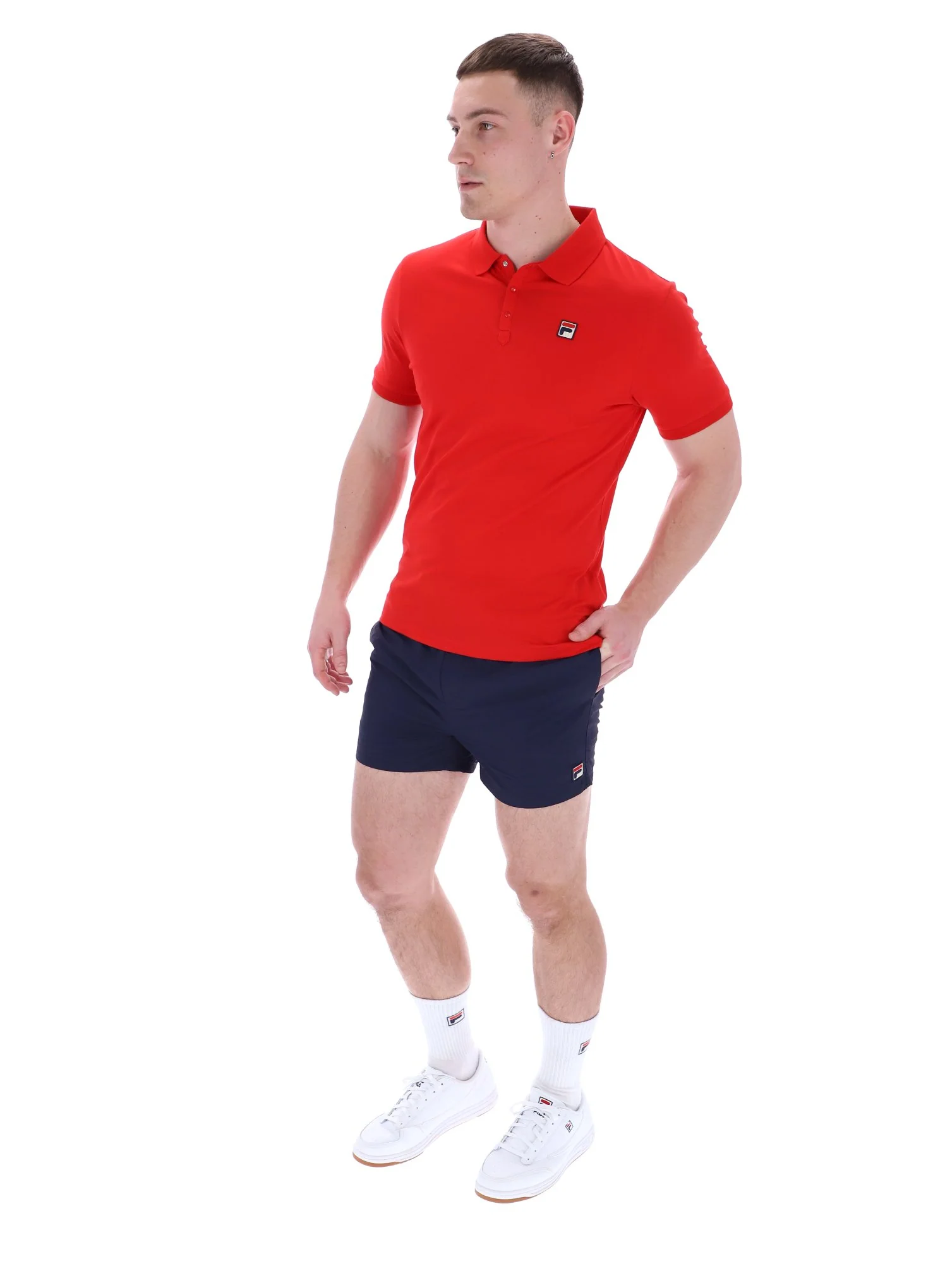 Fila Red Panatta 2 Short Sleeve Polo - Image 5