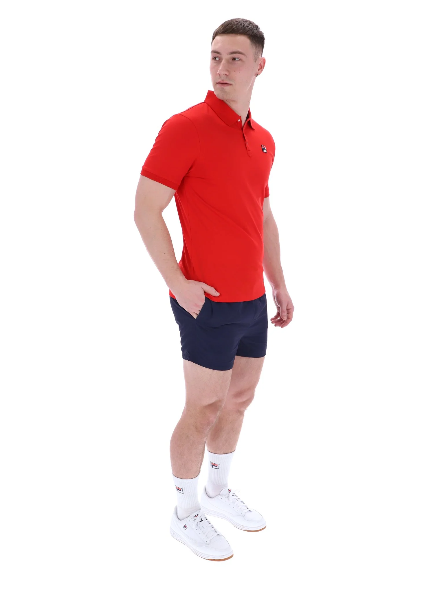 Fila Red Panatta 2 Short Sleeve Polo - Image 6
