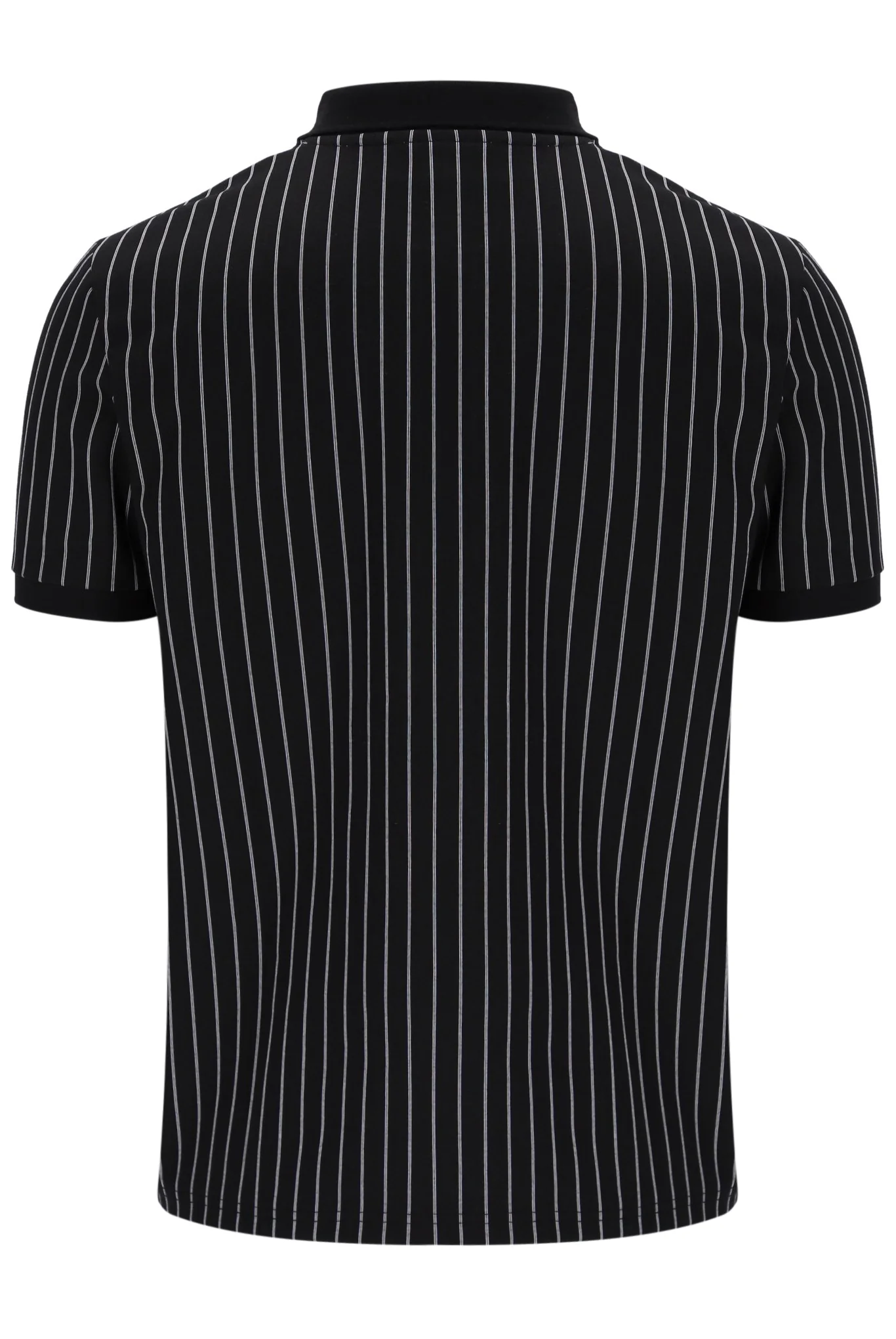 Black Patton Jacquard Stripe Polo - Image 3