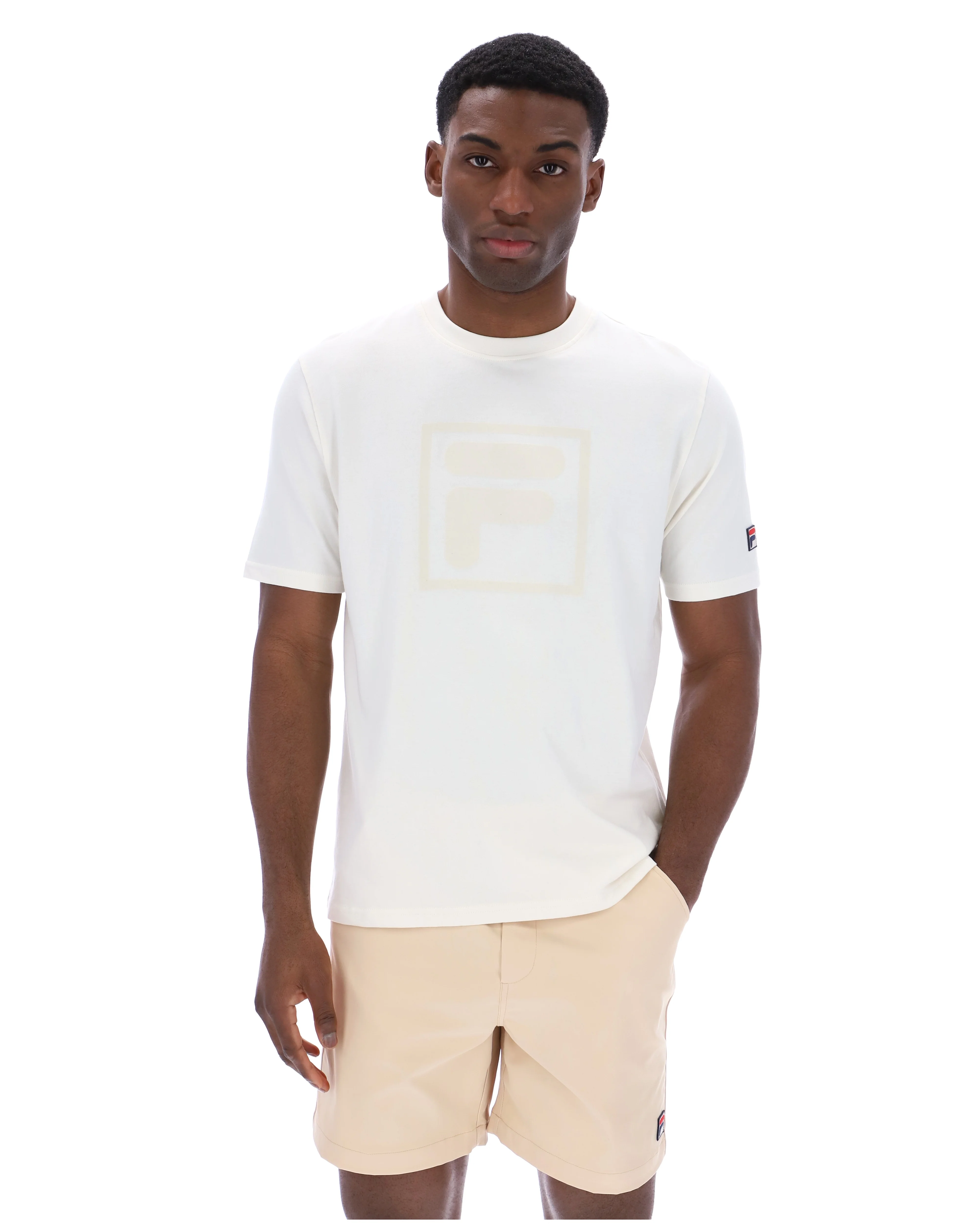 Gardenia Pepe Tee with Flock Logo