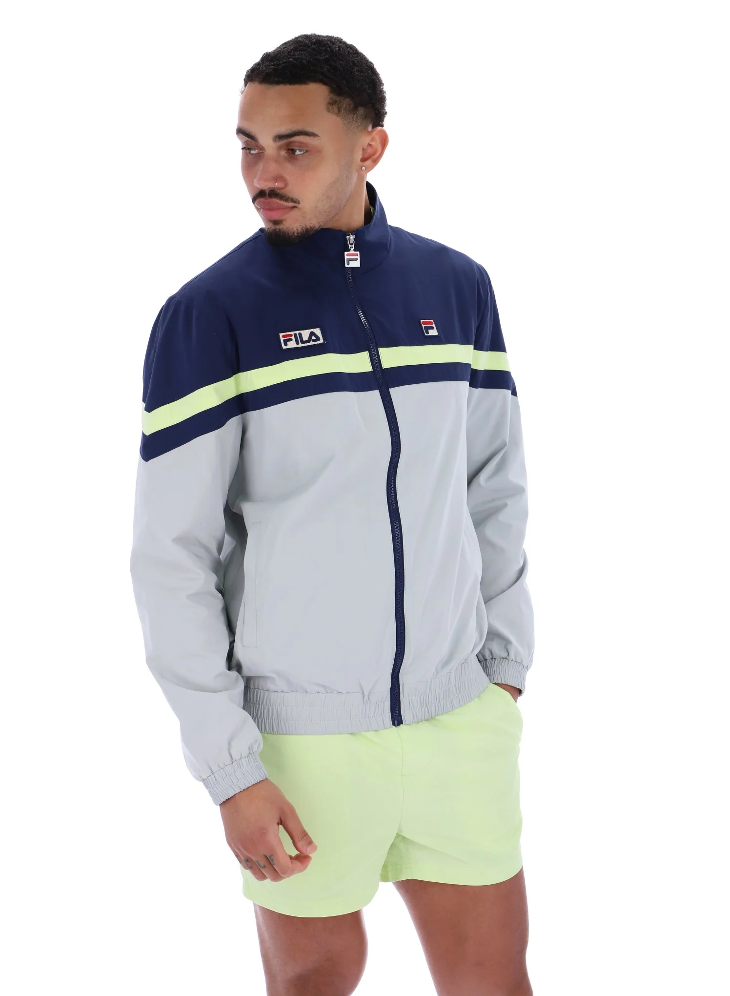 Fila Navy Phillip Cut And Sew Track Top - Image 14