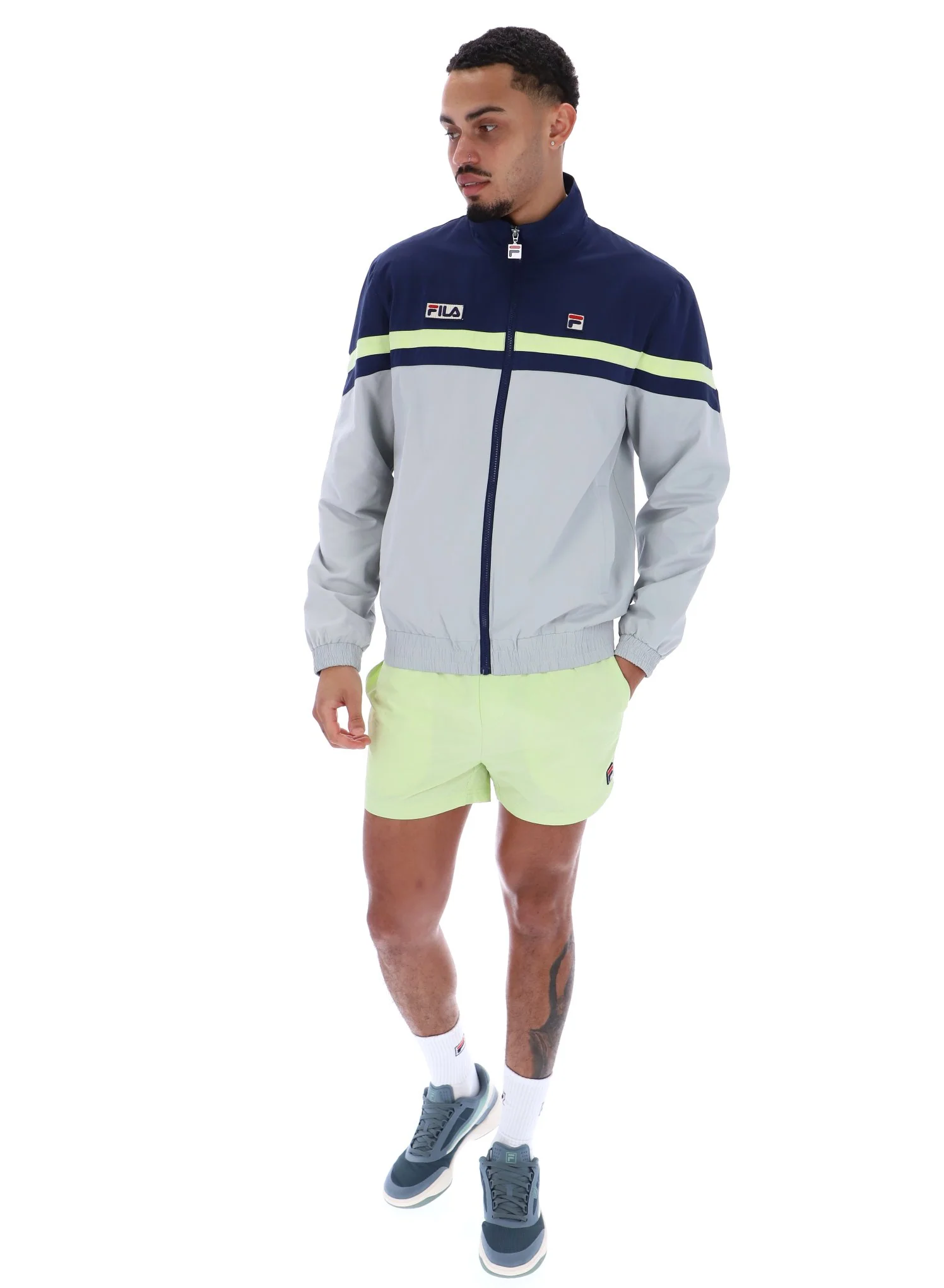 Fila Navy Phillip Cut And Sew Track Top - Image 9