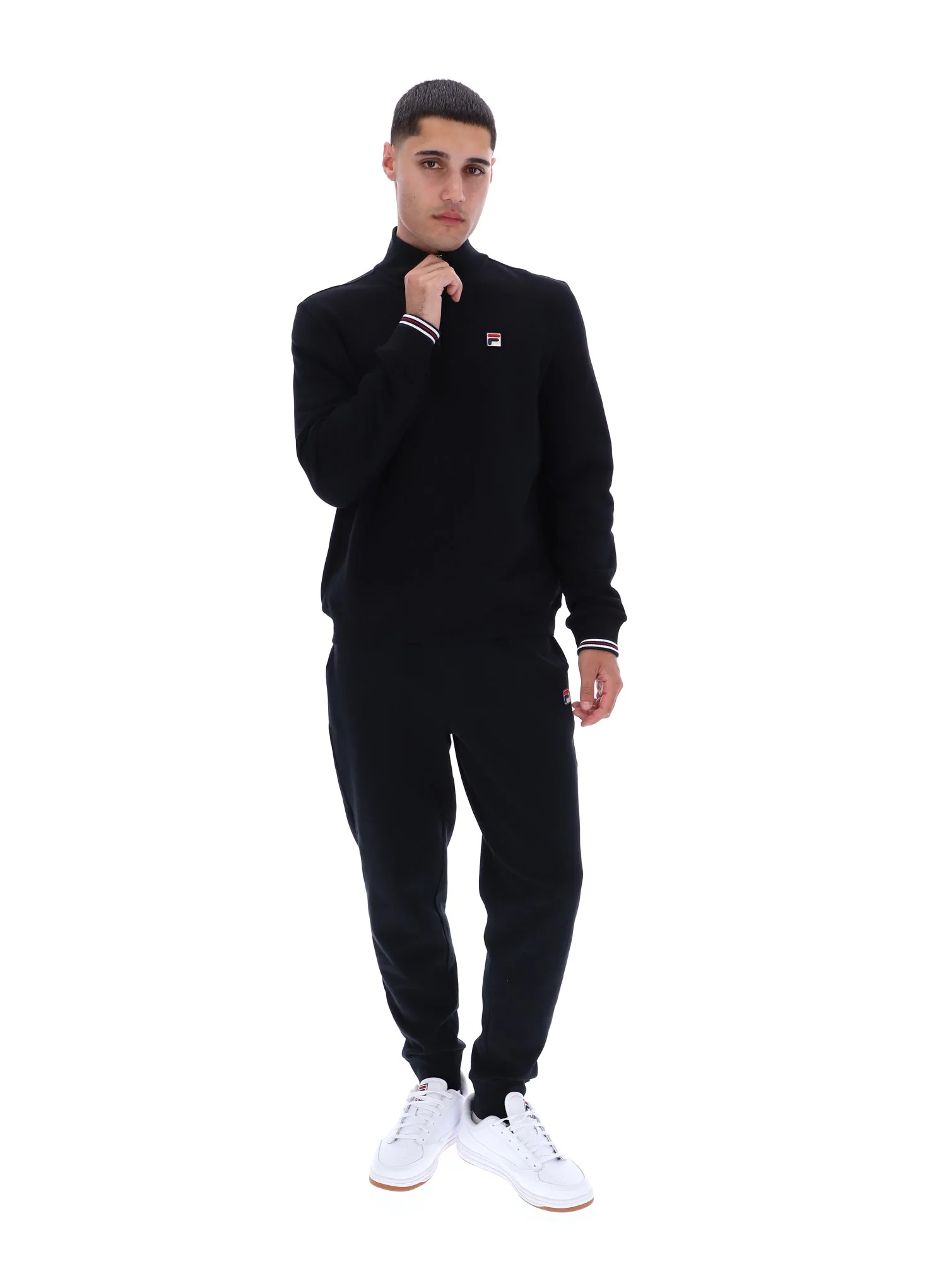 Black Ramy F-Box 1/4 Zip - Image 3