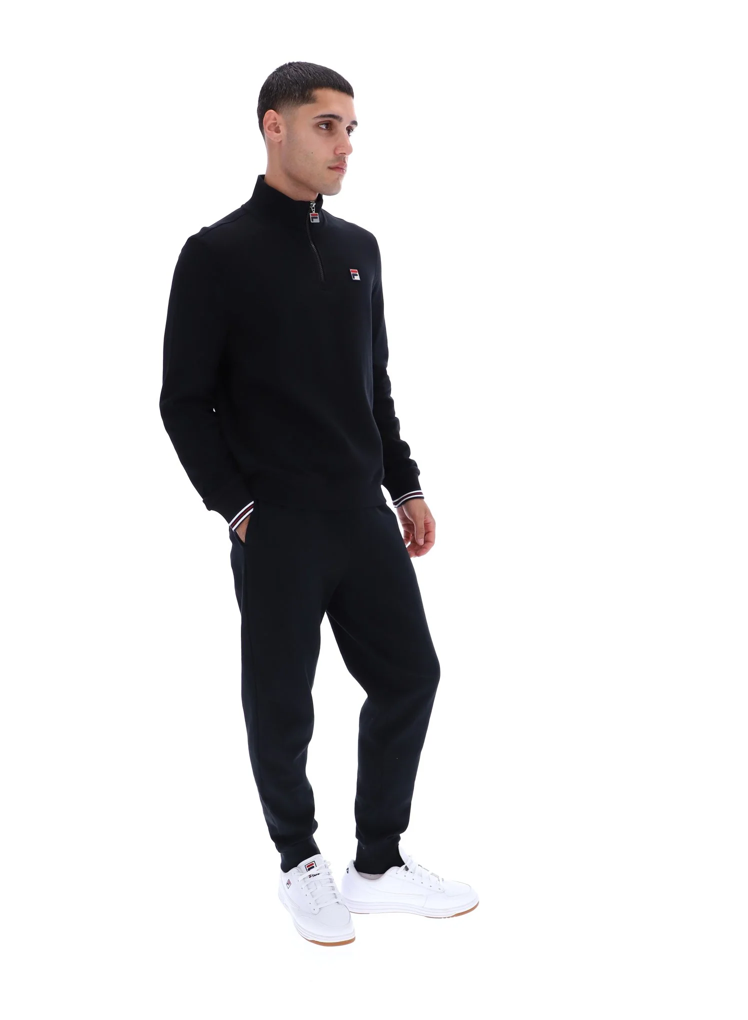 Black Ramy F-Box 1/4 Zip - Image 4