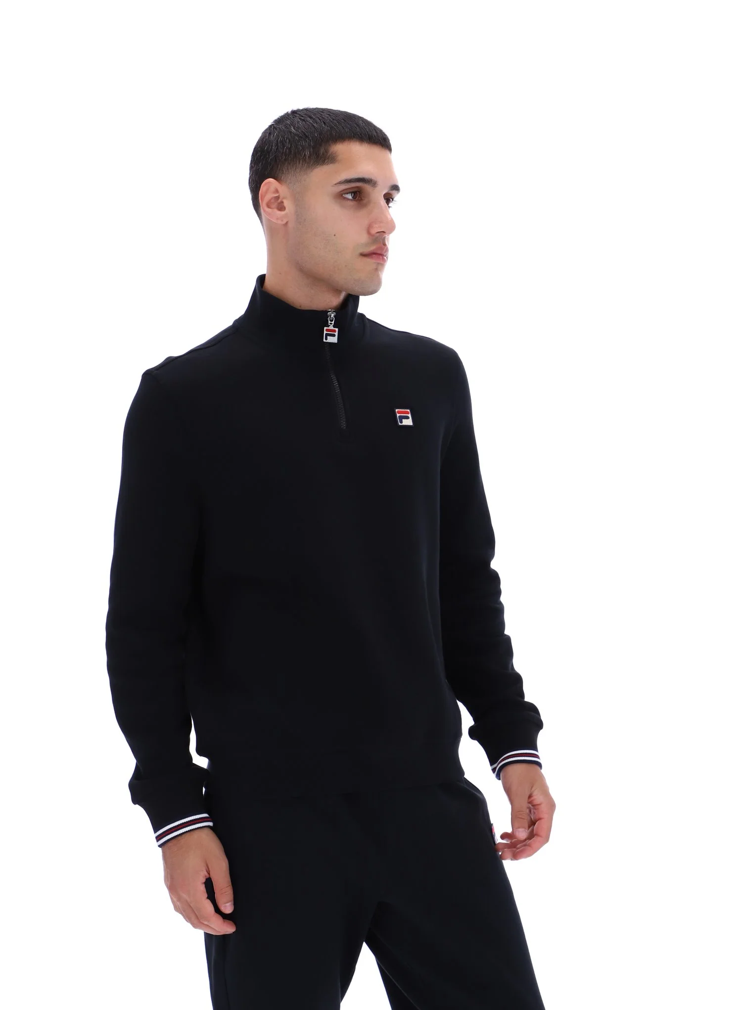 Black Ramy F-Box 1/4 Zip - Image 5