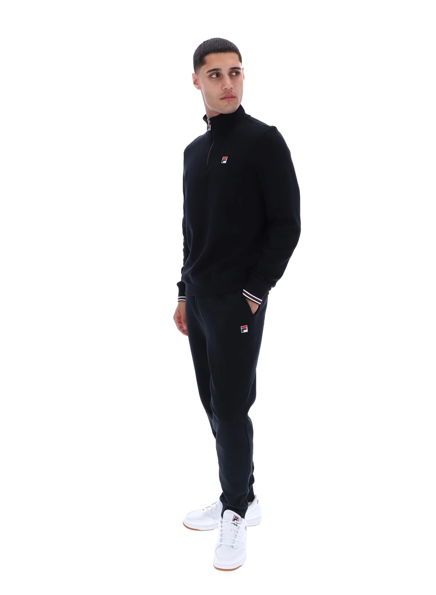 Black Ramy F-Box 1/4 Zip - Image 6