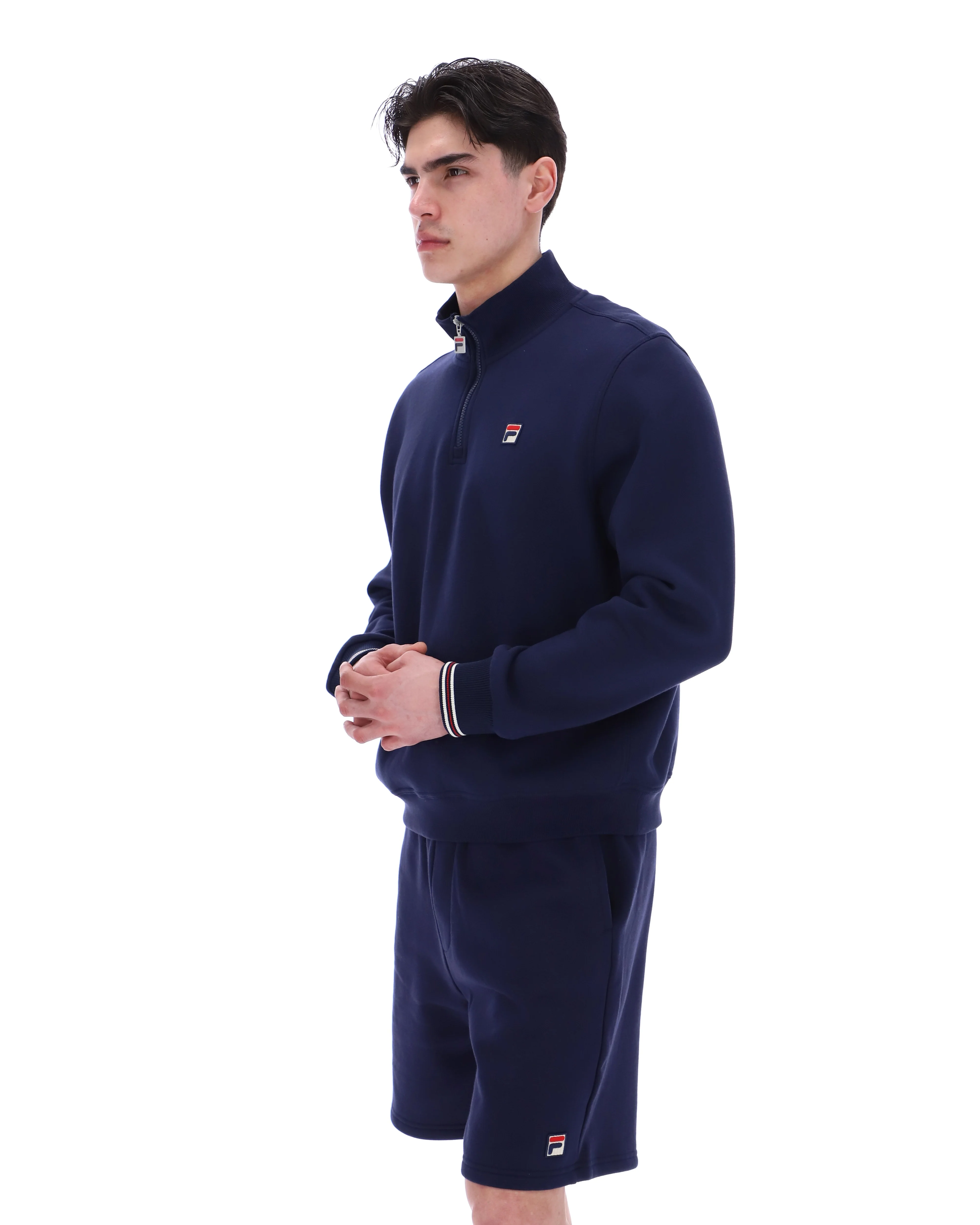Fila Navy Ramy F-Box 1/4 Zip Up Jumper - Image 6