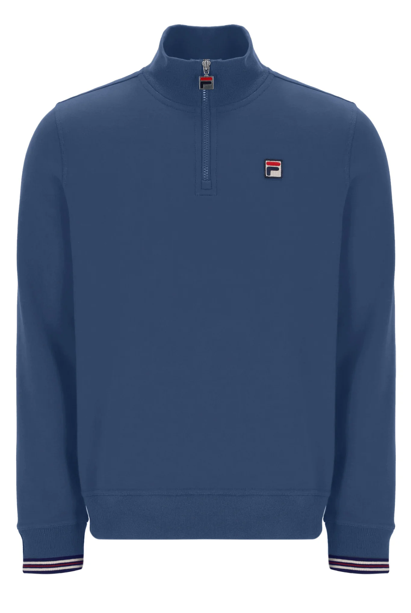 Vintage Indigo Ramy F-Box 1/4 Zip Up Jumper - Image 8
