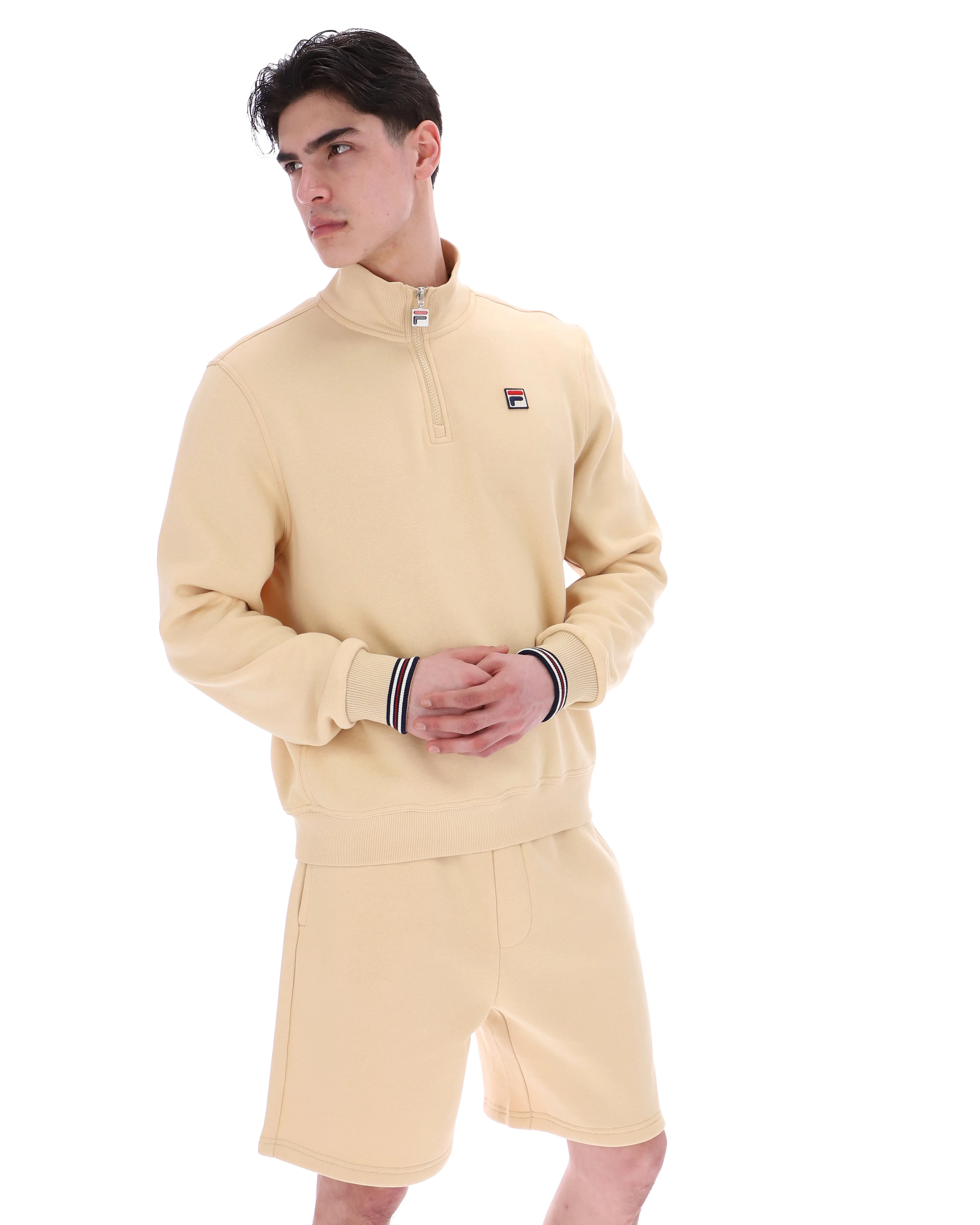 Classic Beige Ramy F-Box 1/4 Zip Up - Image 5