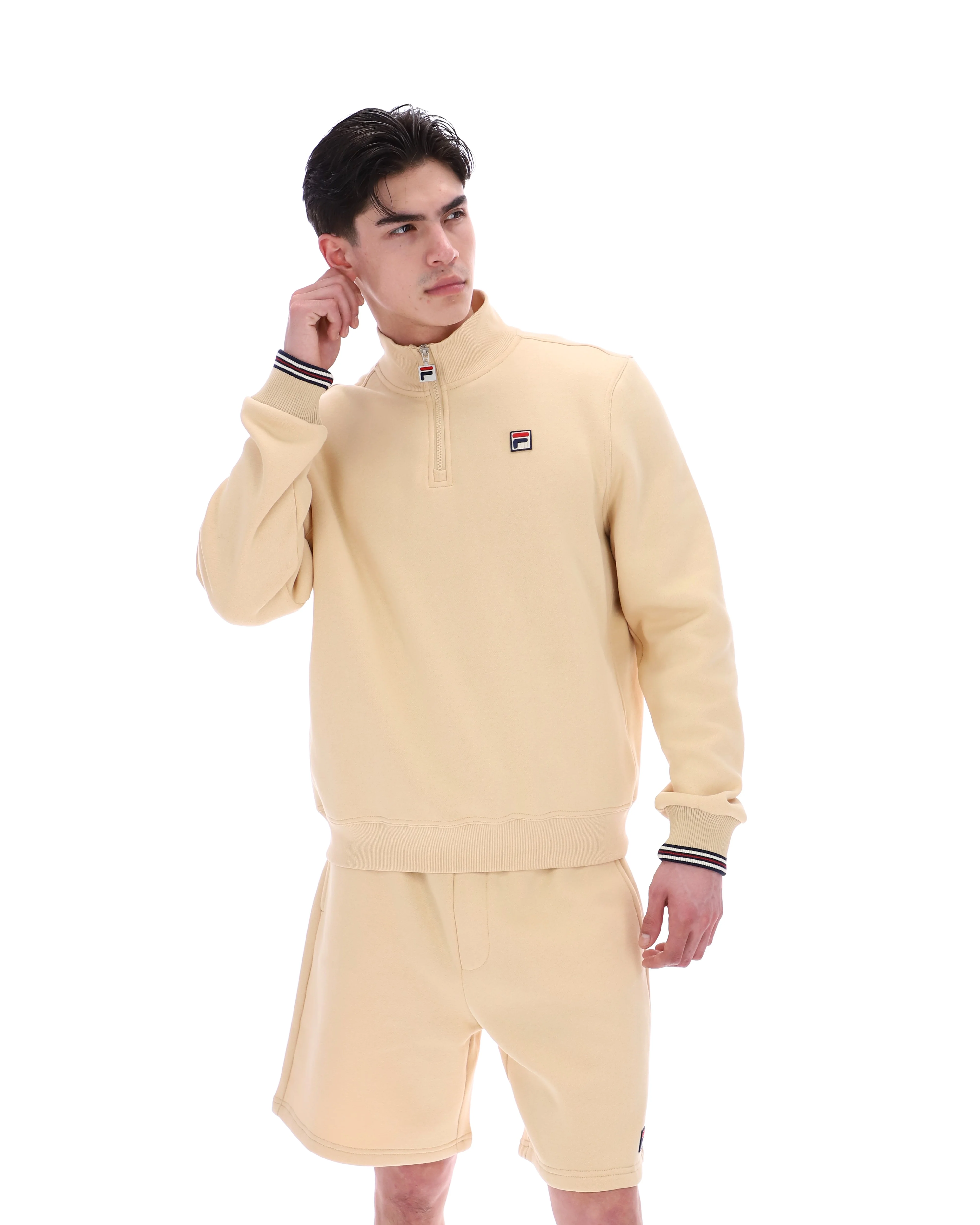 Classic Beige Ramy F-Box 1/4 Zip Up - Image 7