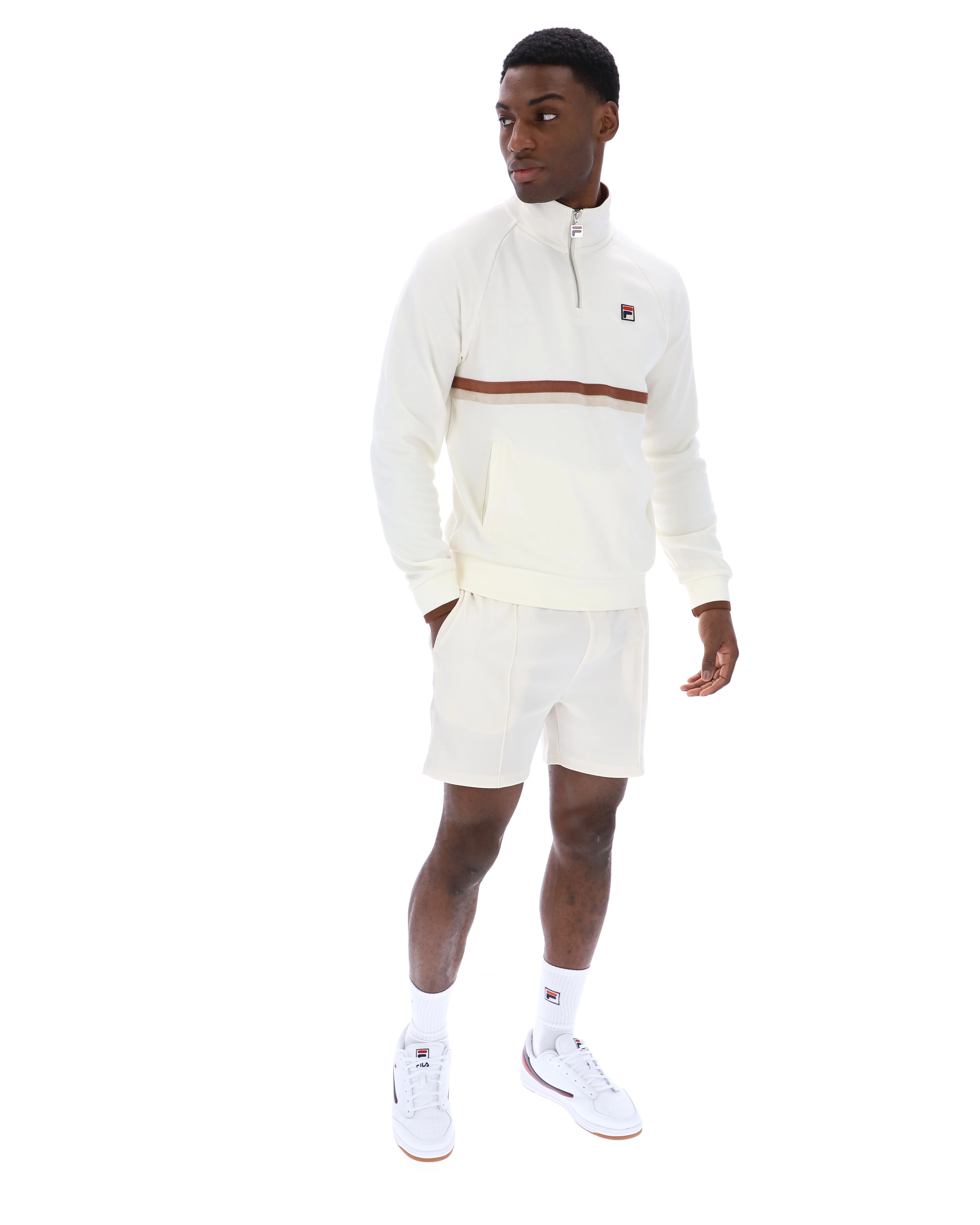 Gardenia Rolando 1/4 Zip Neck Sweatshirt - Image 7