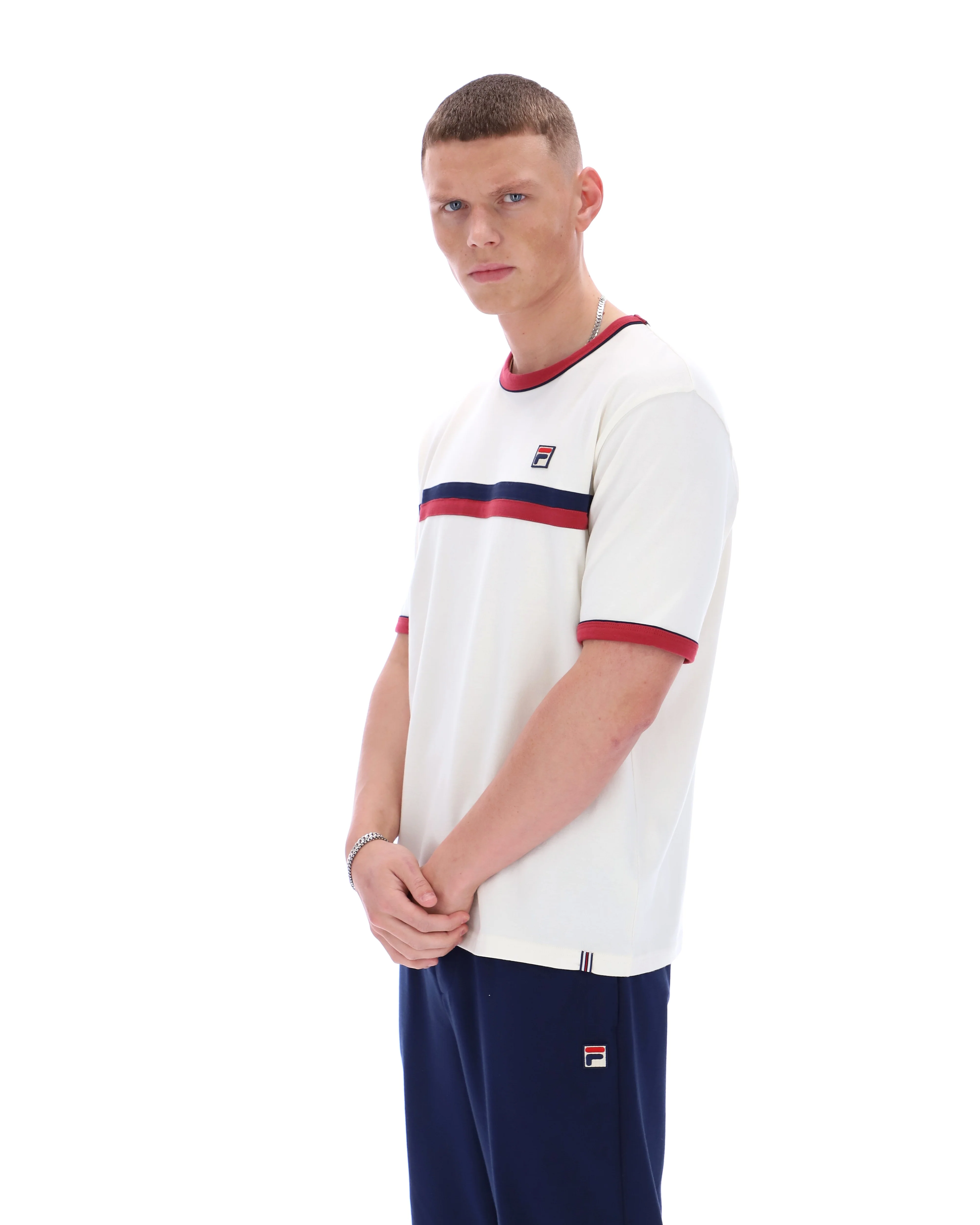 Gardenia Rosario Tee with Terry Stripes - Image 3