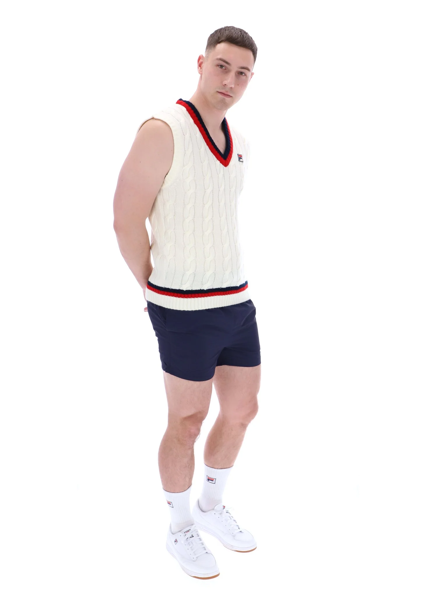Gardenia Rufus Archive Cable Knit Vest - Image 10