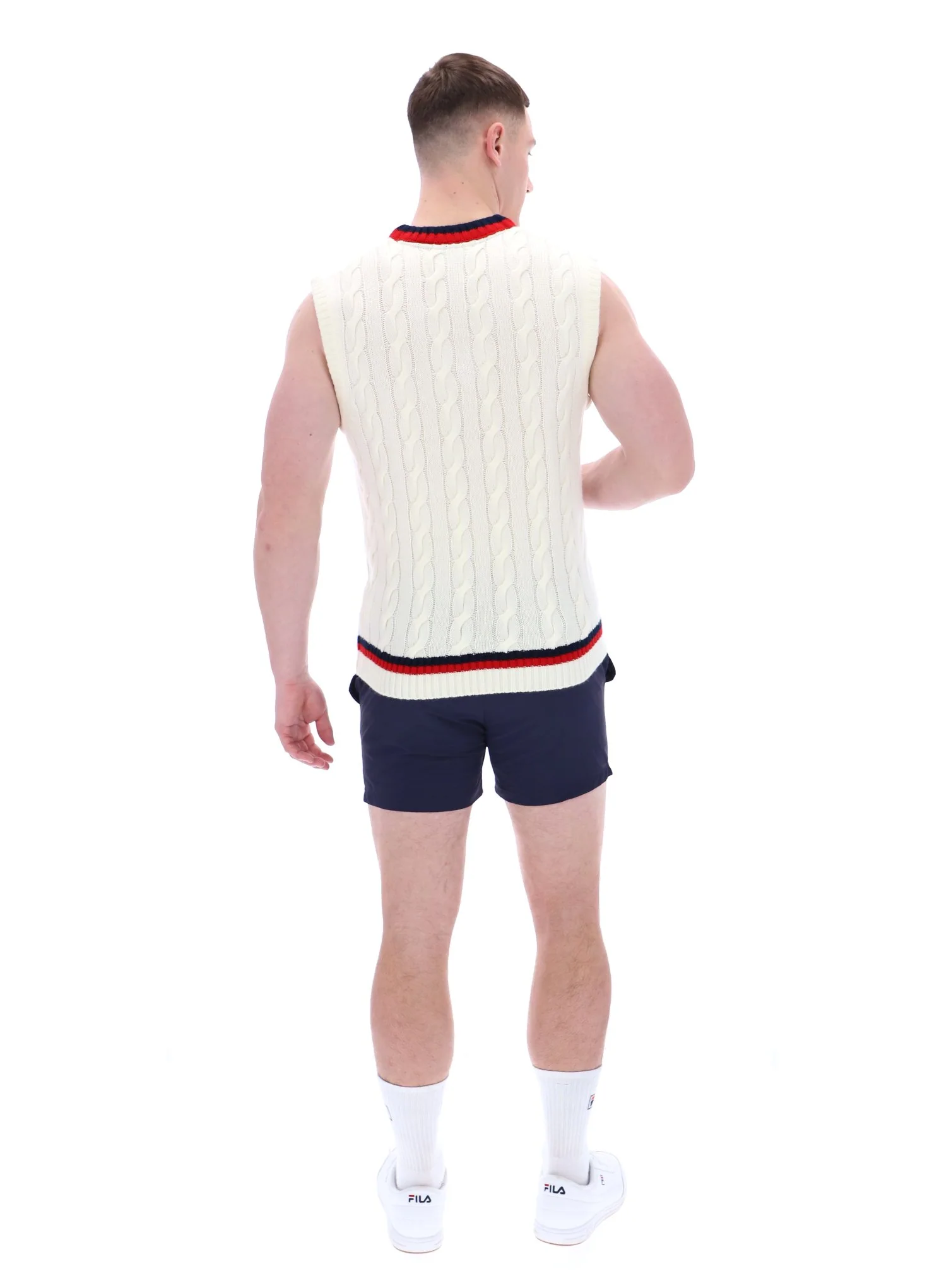 Gardenia Rufus Archive Cable Knit Vest - Image 11