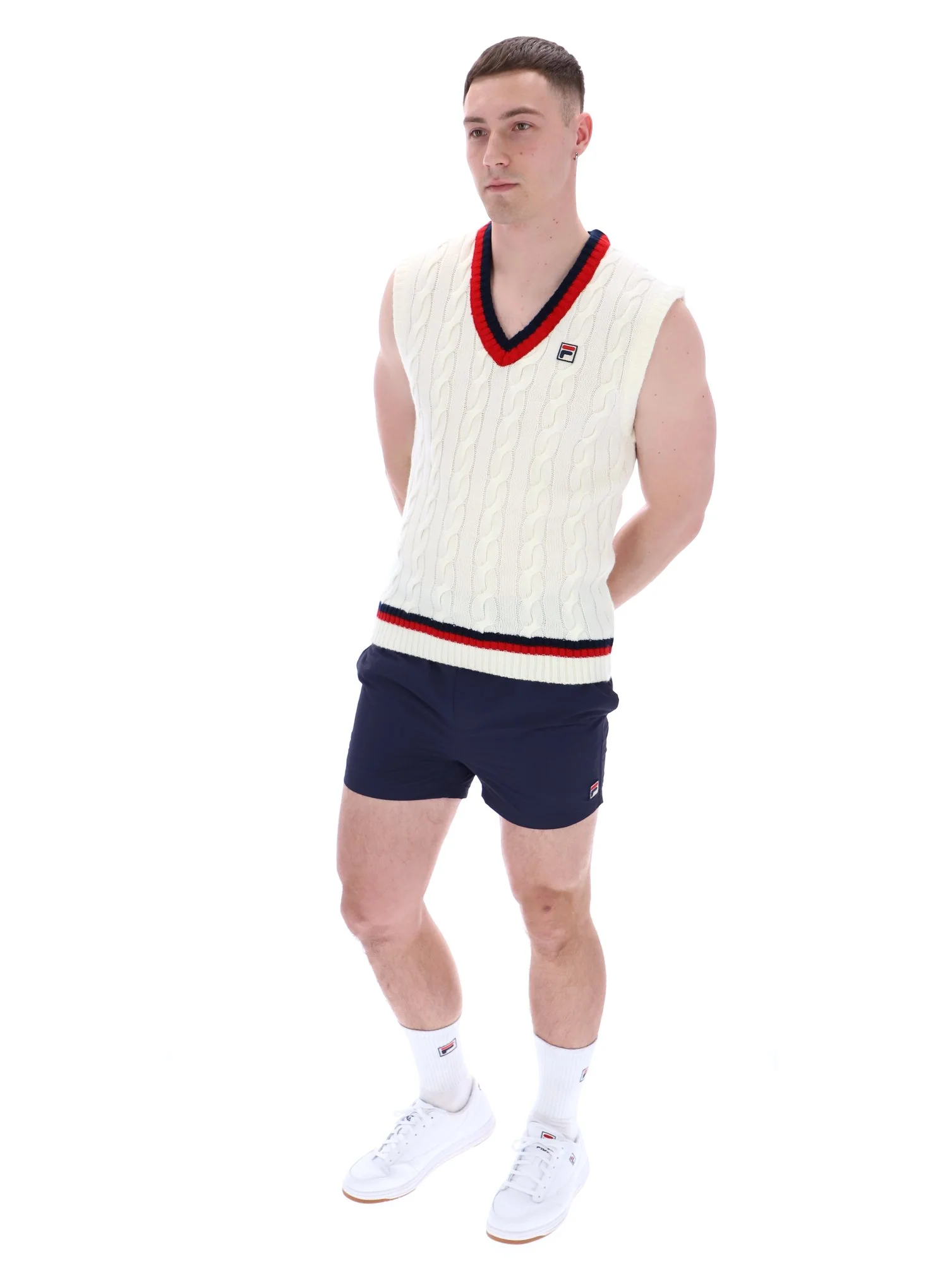 Gardenia Rufus Archive Cable Knit Vest - Image 4