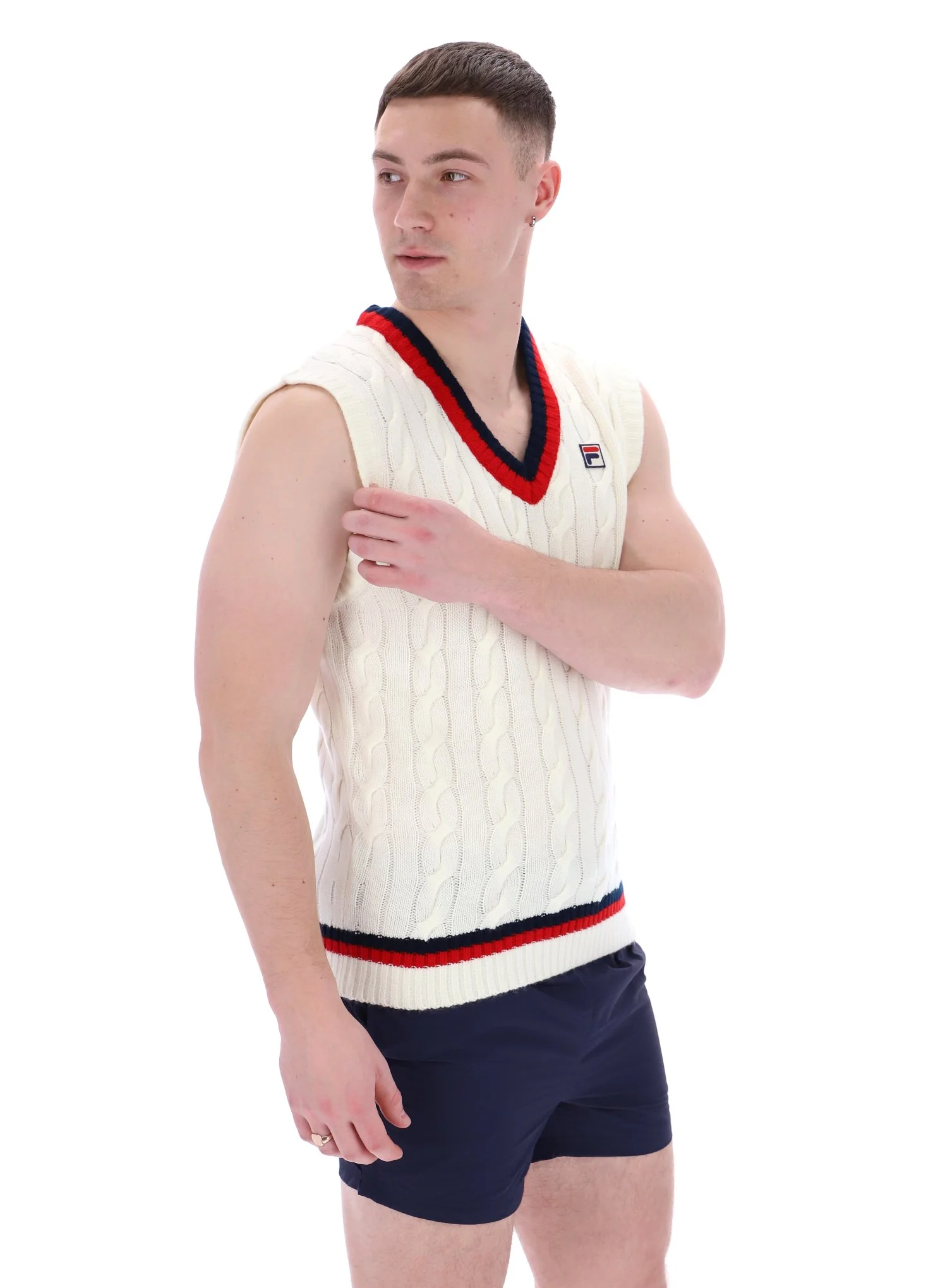 Gardenia Rufus Archive Cable Knit Vest - Image 5