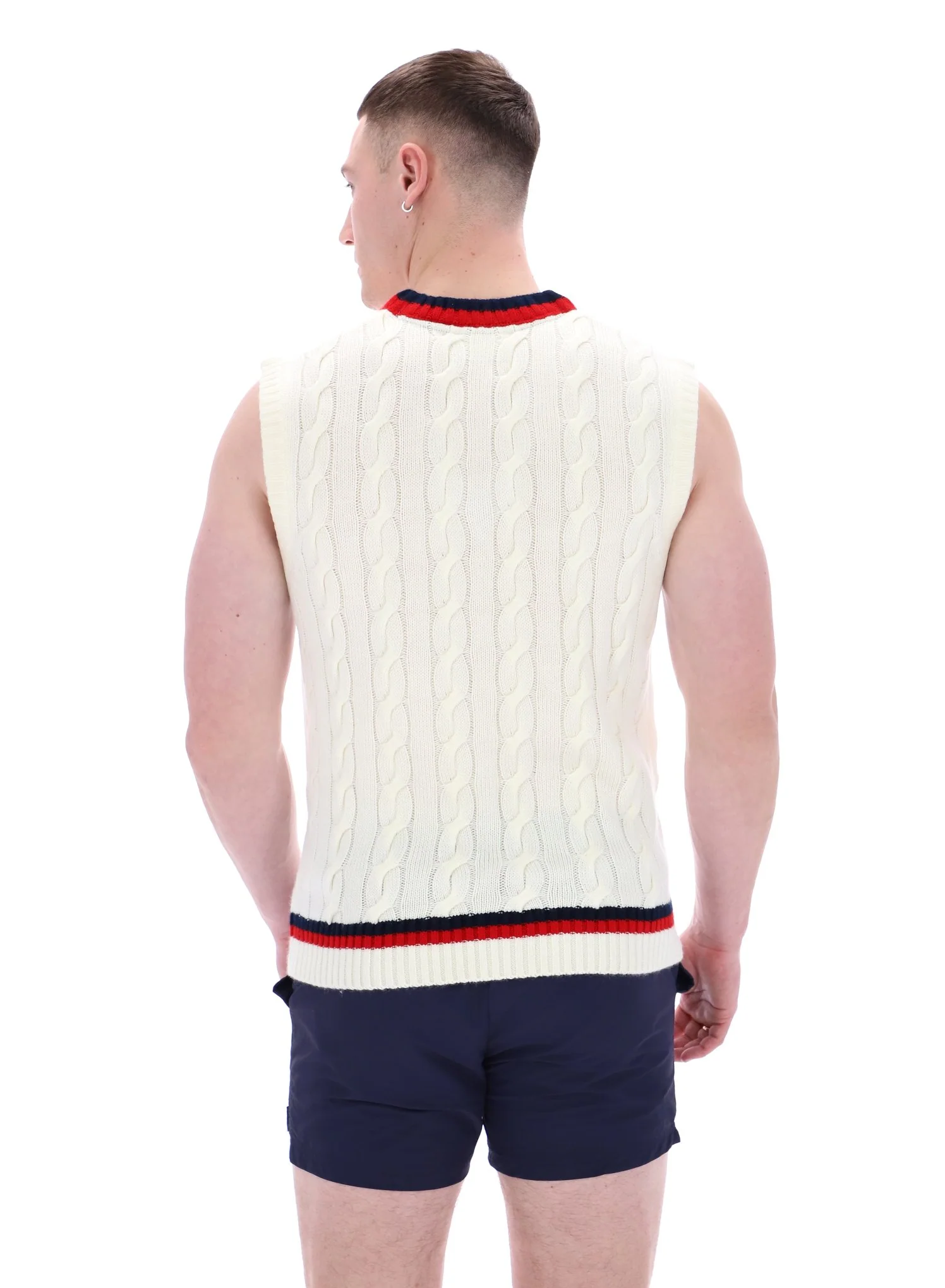 Gardenia Rufus Archive Cable Knit Vest - Image 6