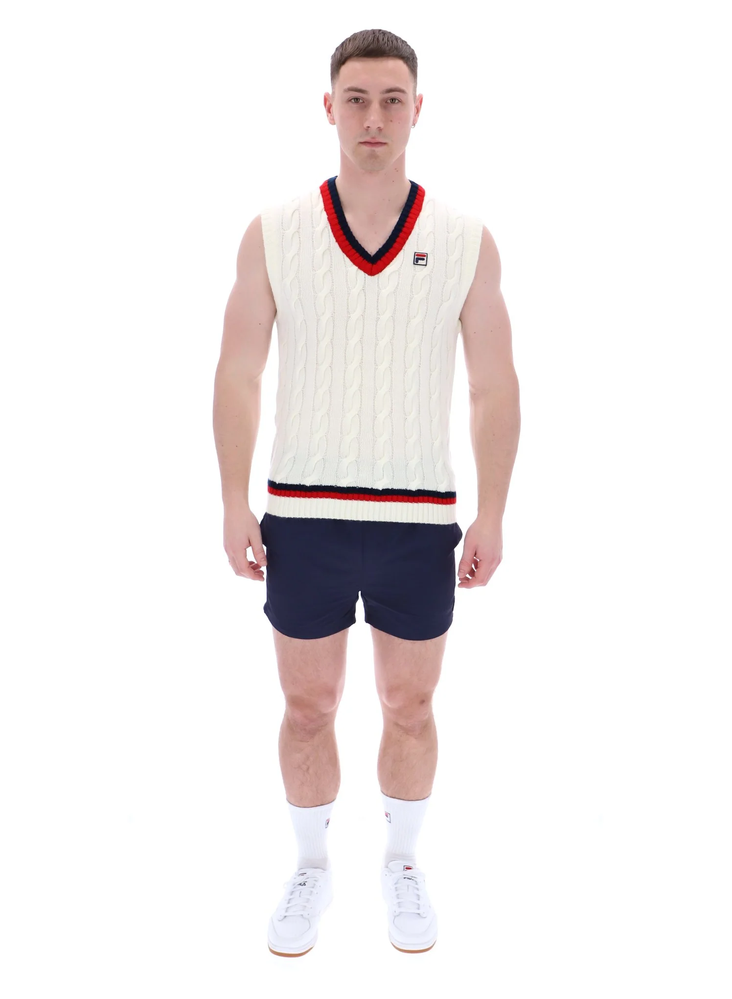 Gardenia Rufus Archive Cable Knit Vest - Image 8