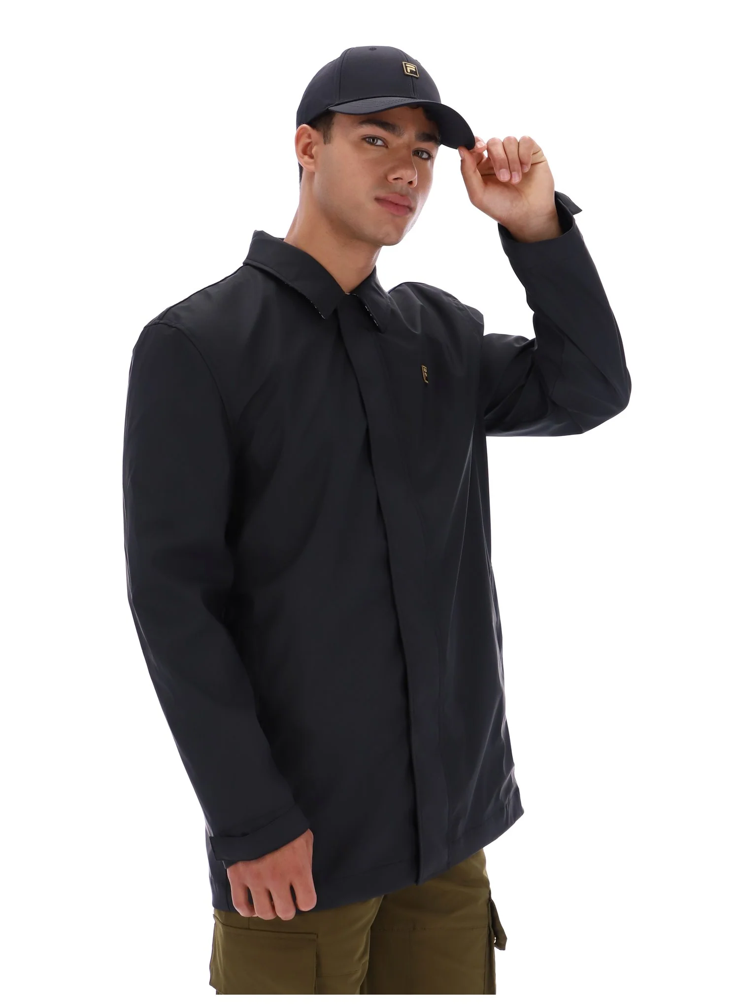 Black Sammy Full Zip Mac - Image 2