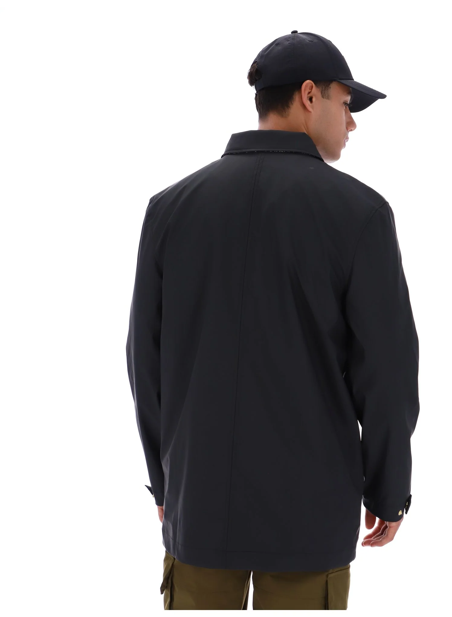 Black Sammy Full Zip Mac - Image 7
