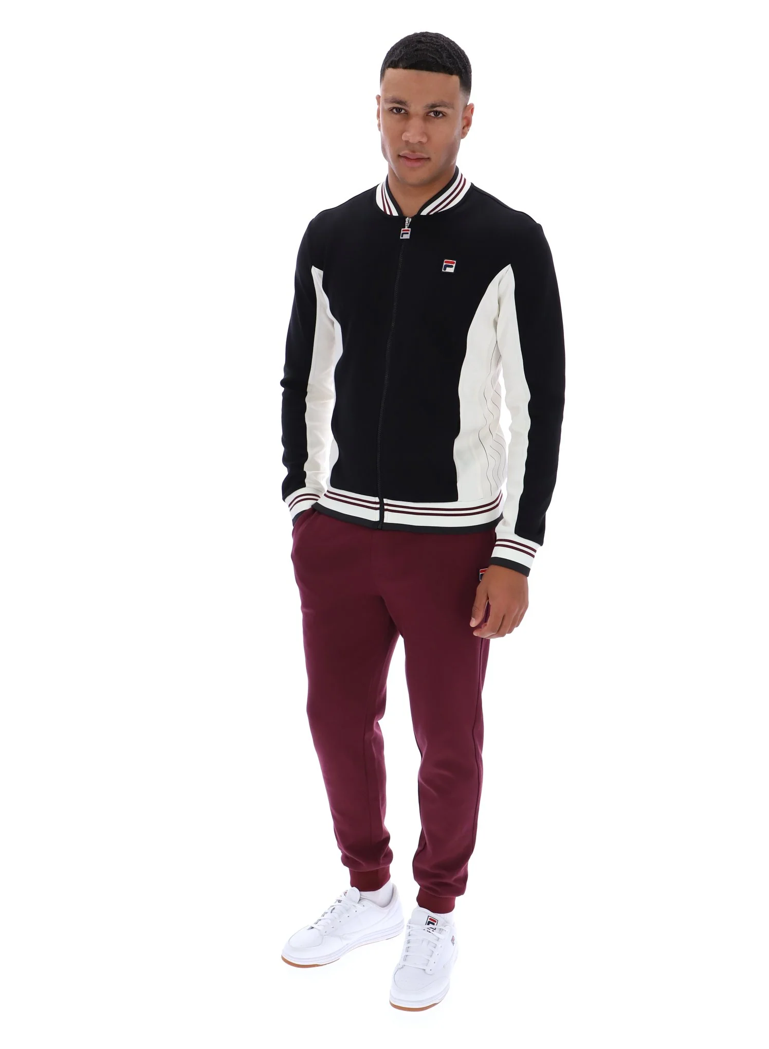 Black Settanta Baseball Track Top - Image 4