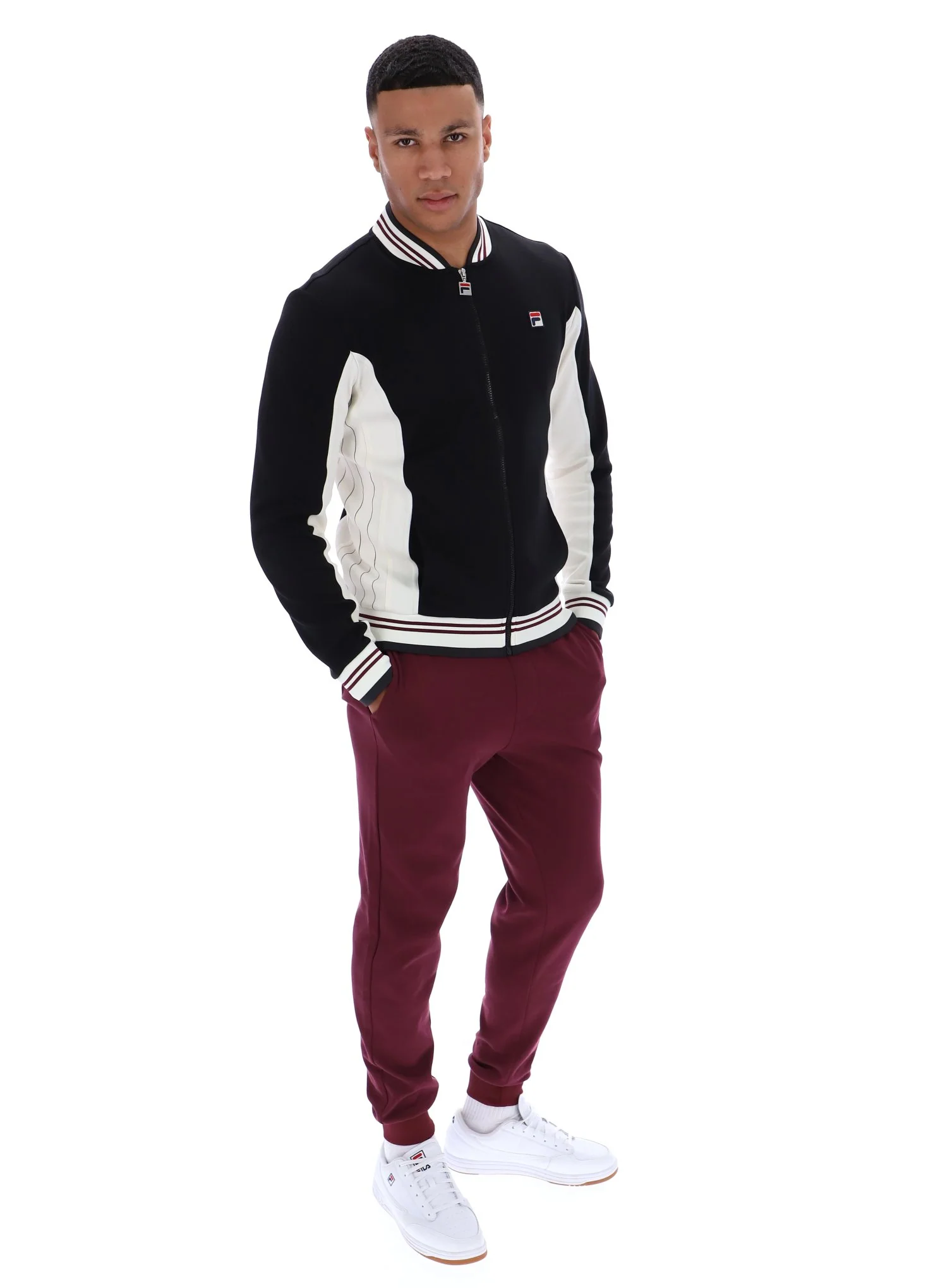 Black Settanta Baseball Track Top - Image 5