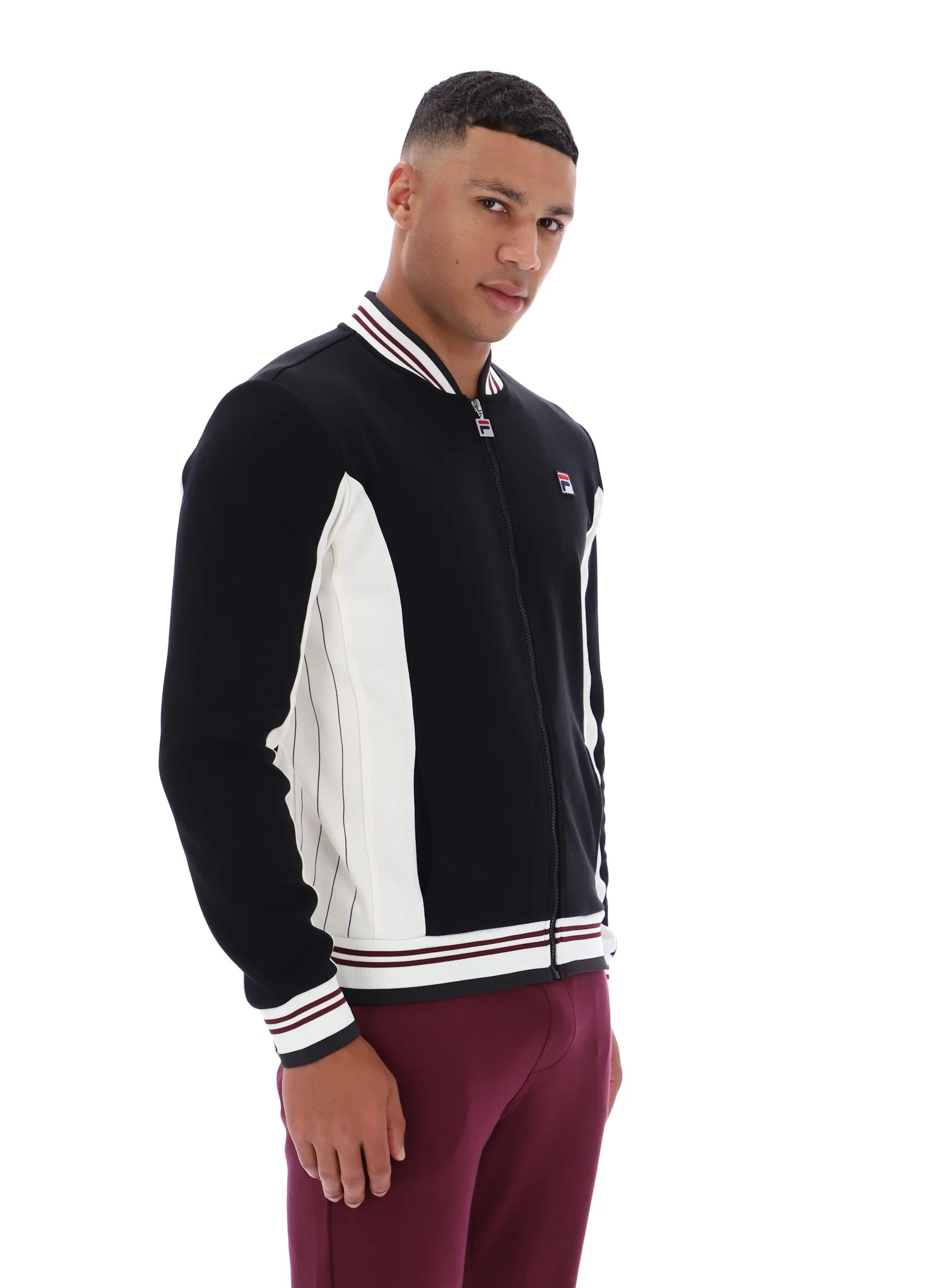 Black Settanta Baseball Track Top - Image 6