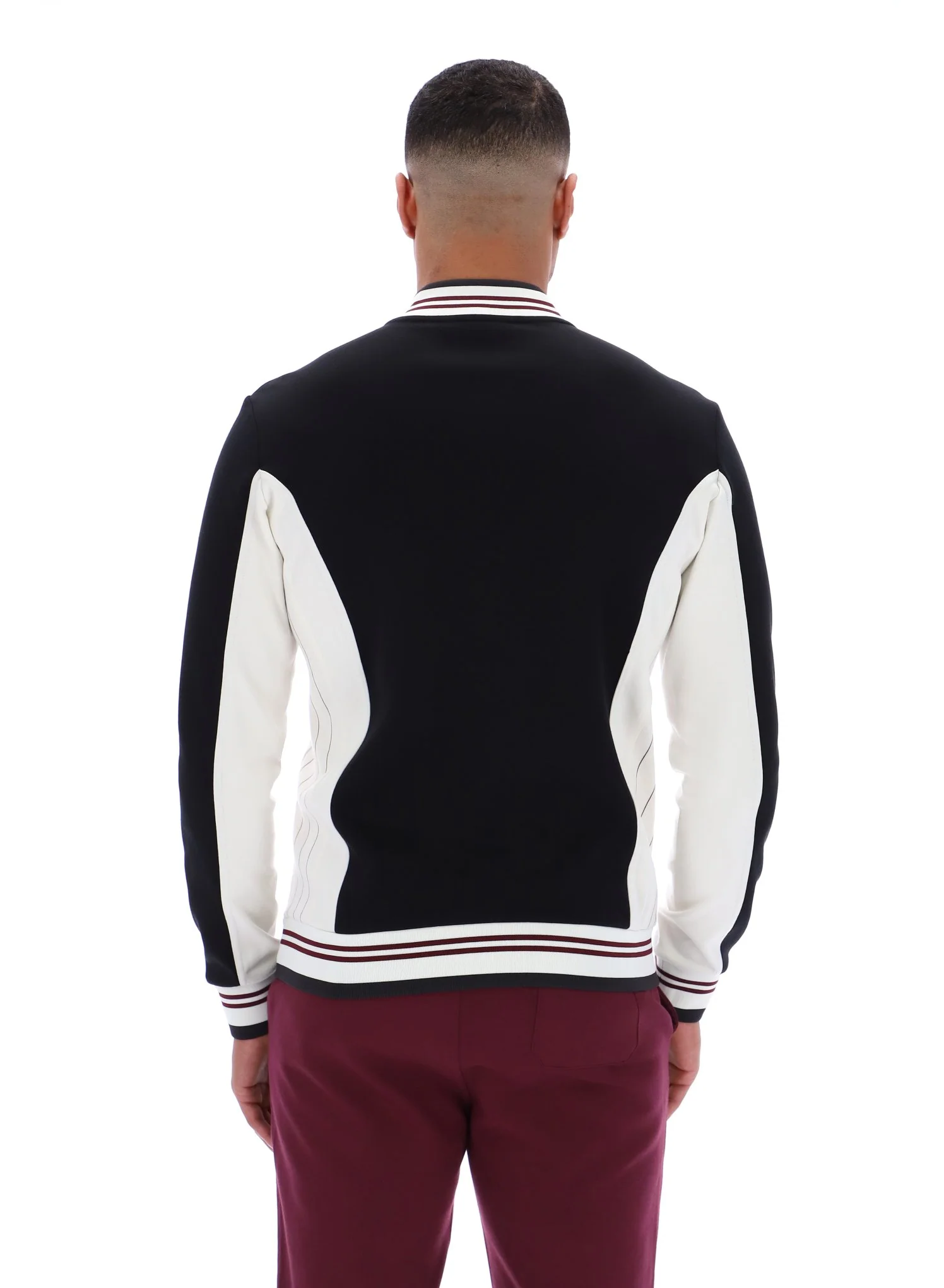 Black Settanta Baseball Track Top - Image 7