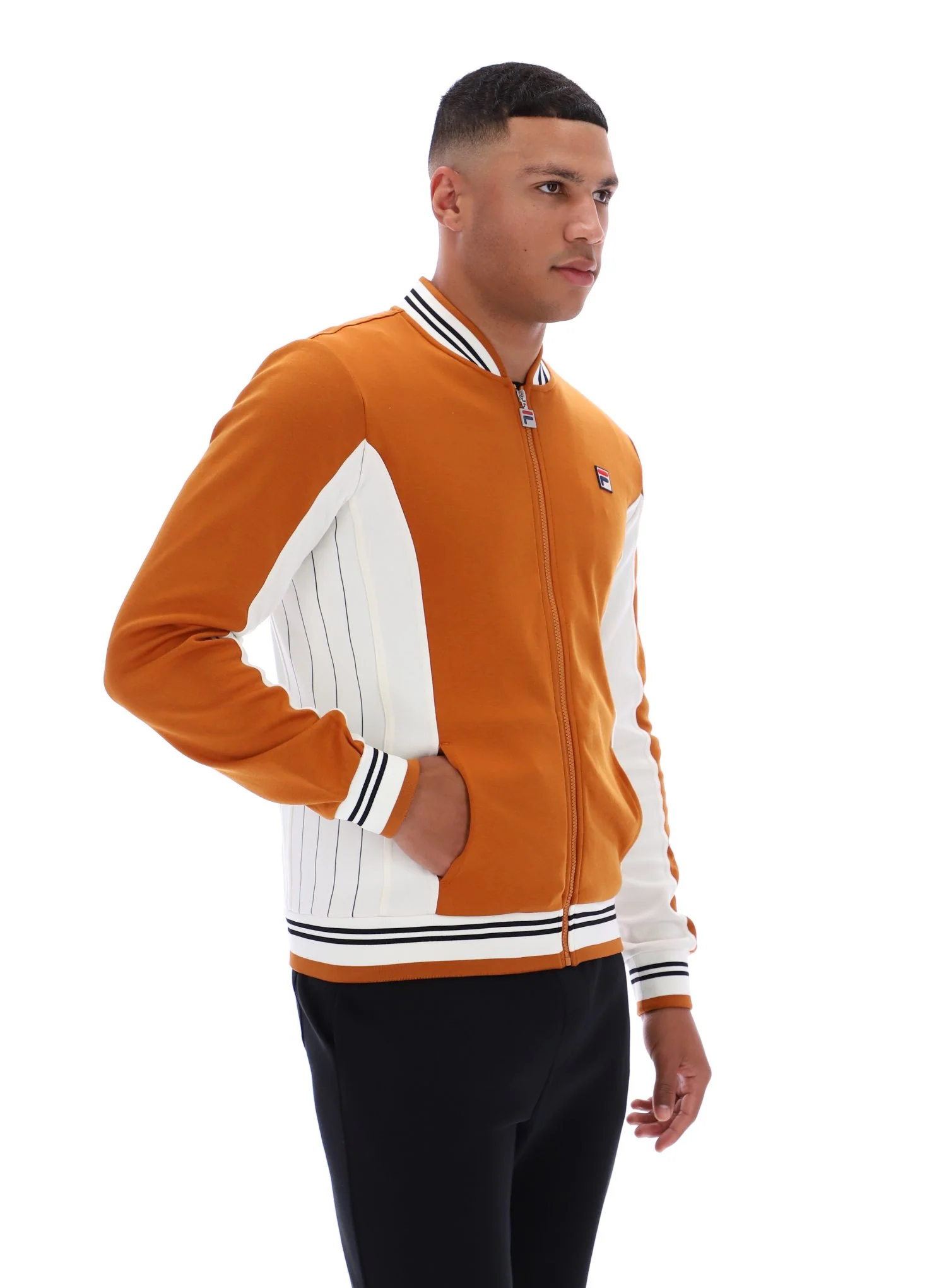 Pumpkin Spice Settanta Baseball Track Top - Image 6