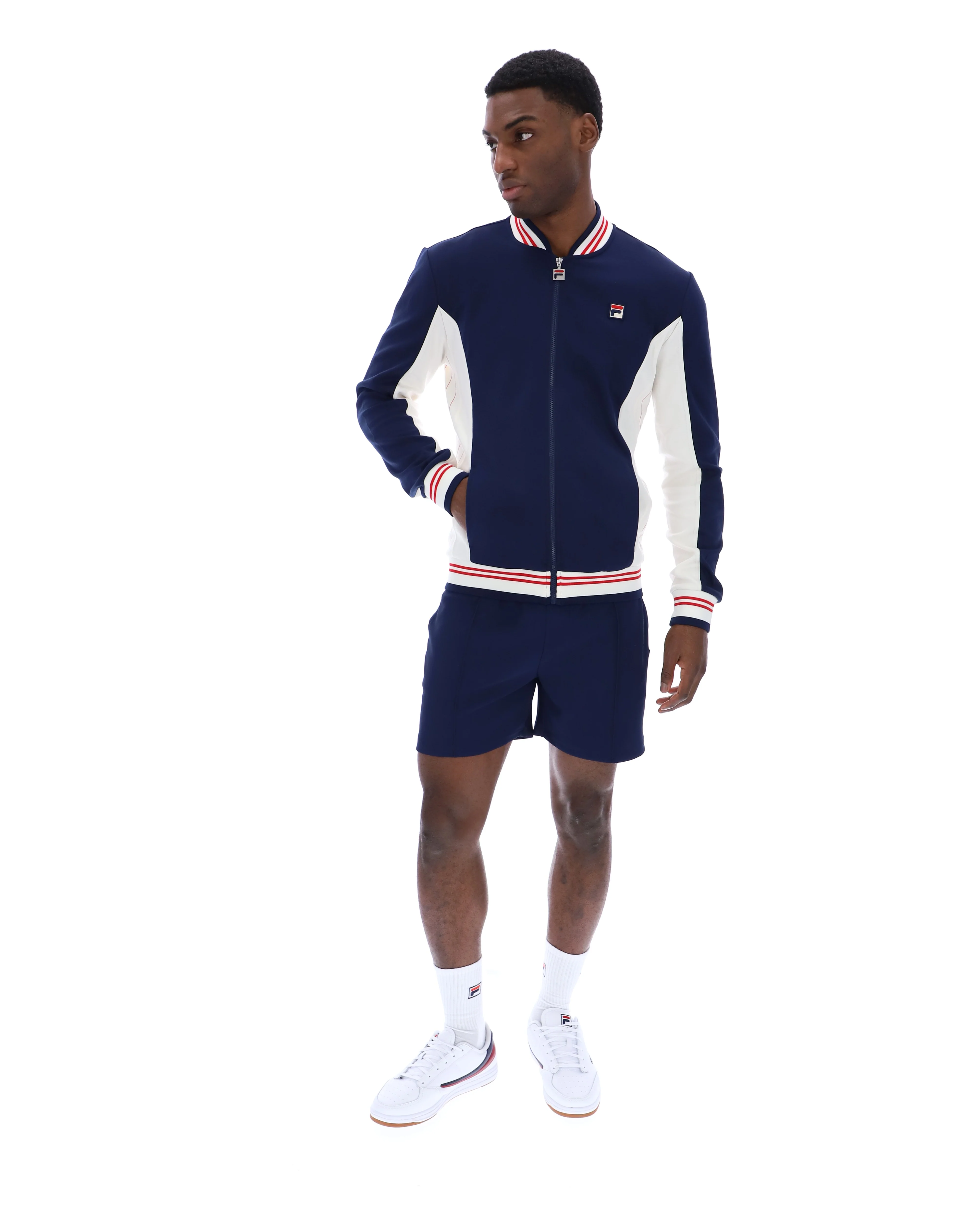 Peacoat Settanta Baseball Track Top - Image 3