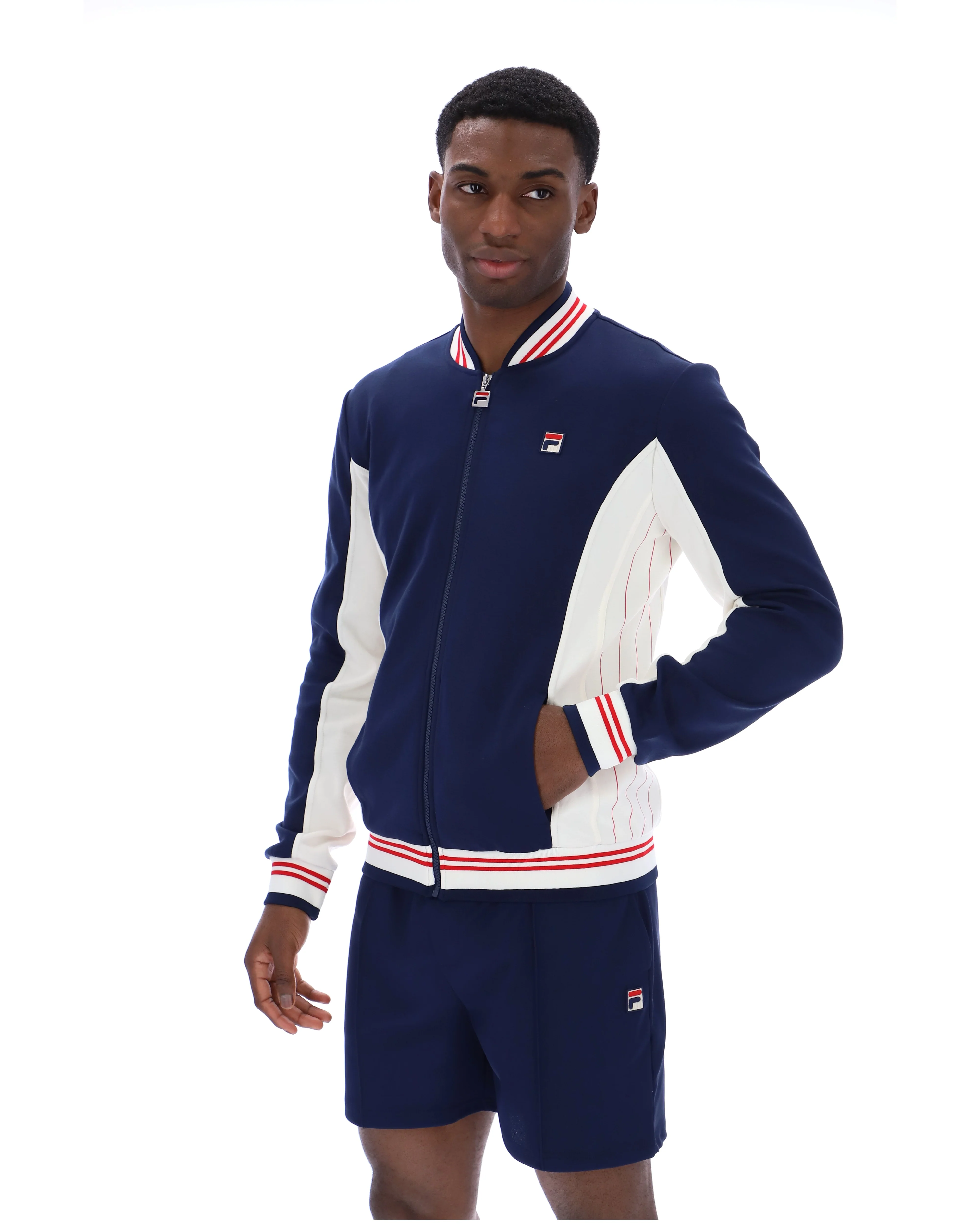 Peacoat Settanta Baseball Track Top - Image 7