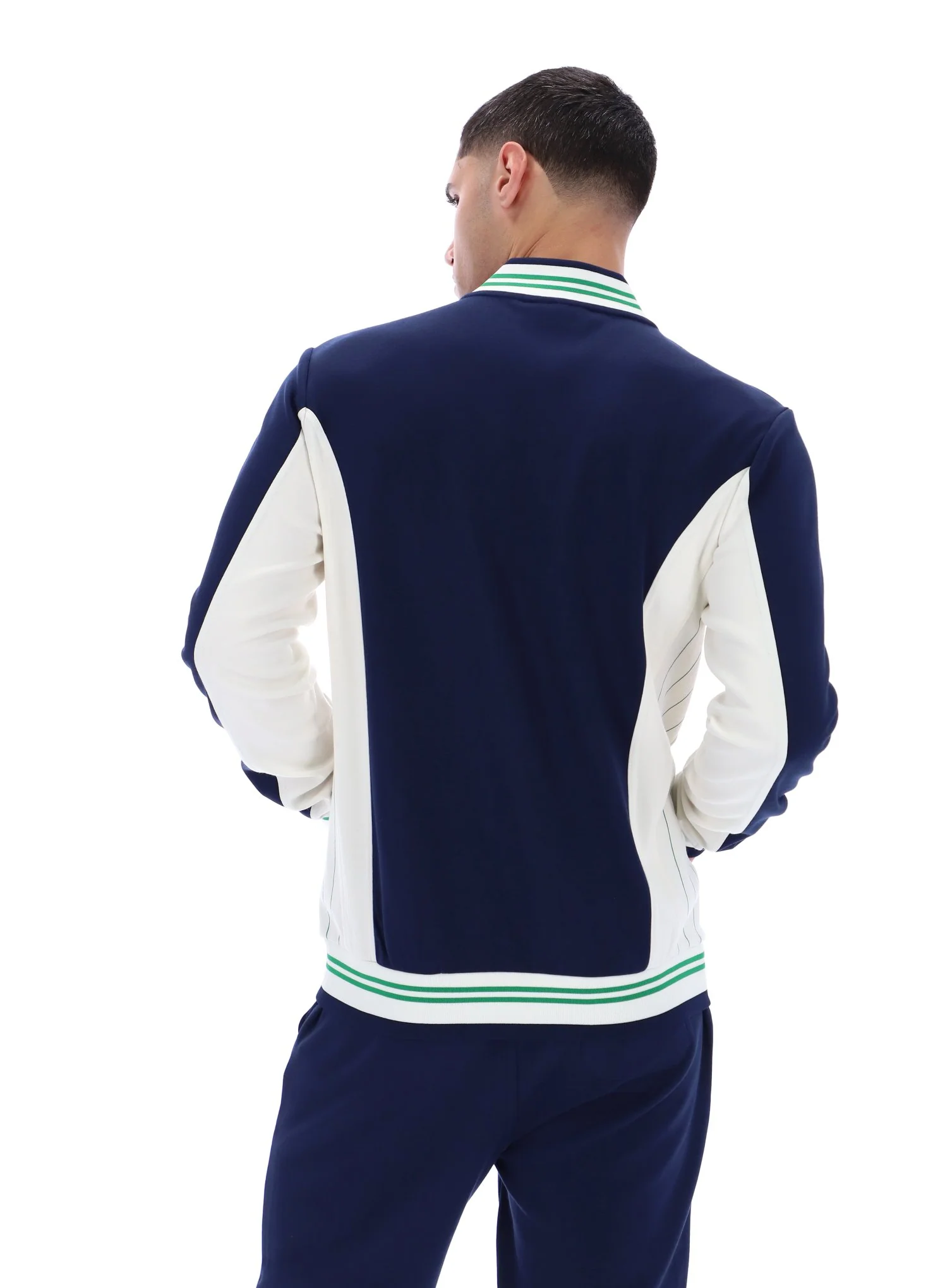 Fila Navy Settanta Baseball Track Top - Image 8