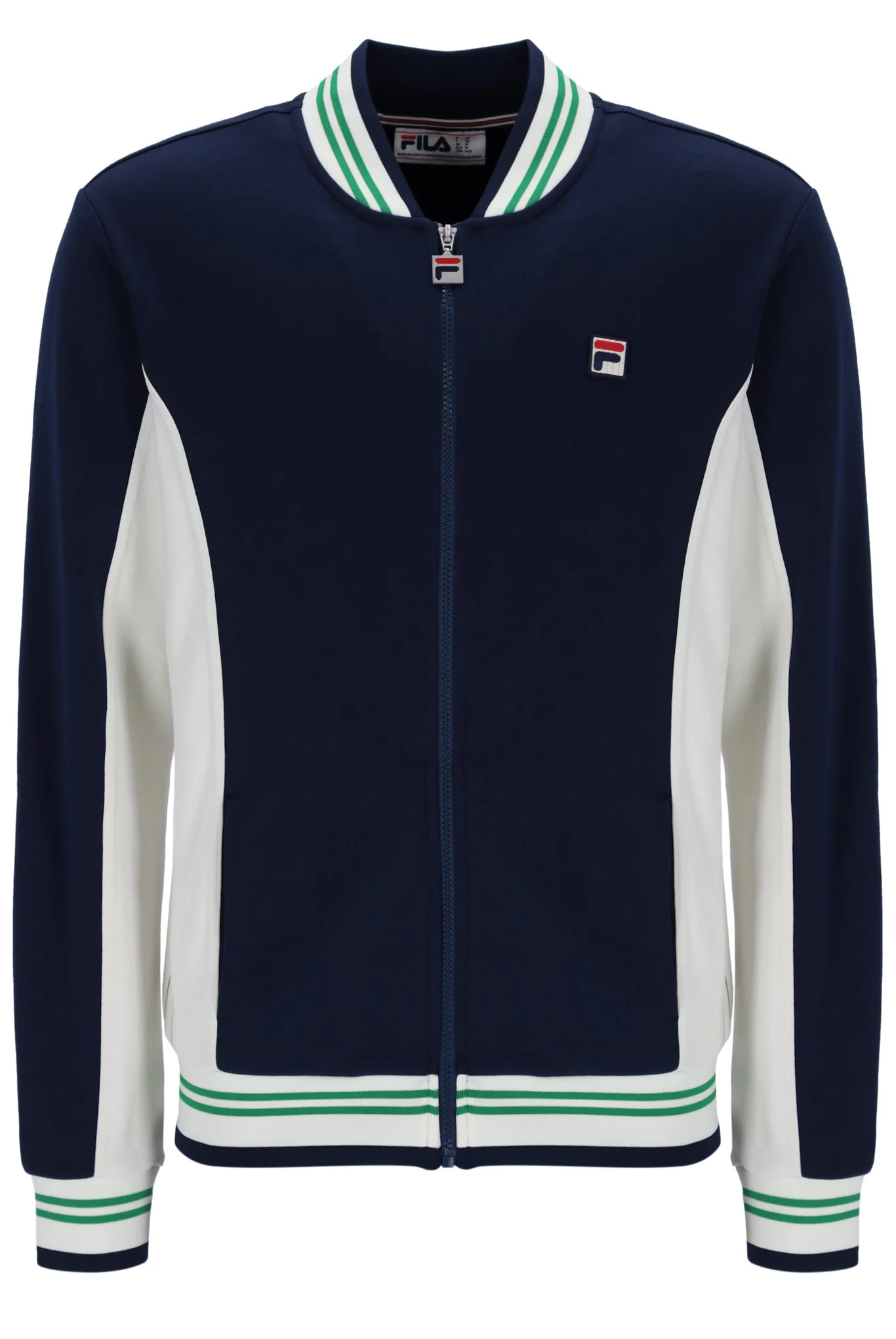 Fila Navy Settanta Baseball Track Top - Image 9