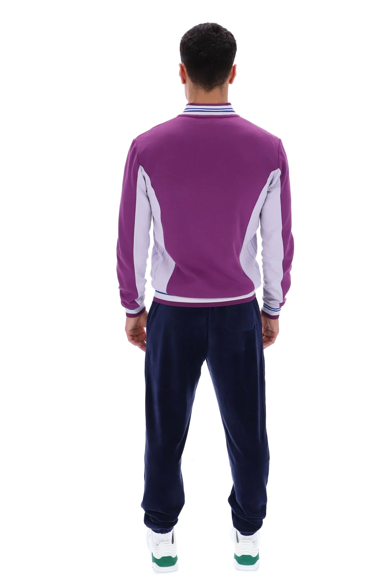 Sunset Purple Settanta Baseball Track Top - Image 7