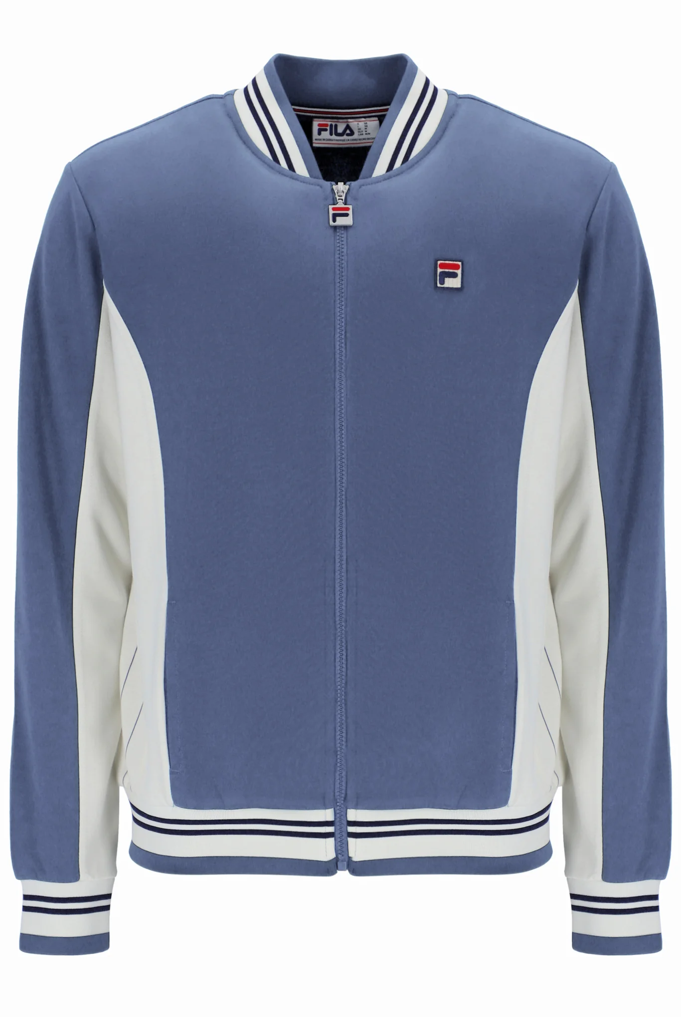 Vintage Indigo Settanta Baseball Track Top - Image 8