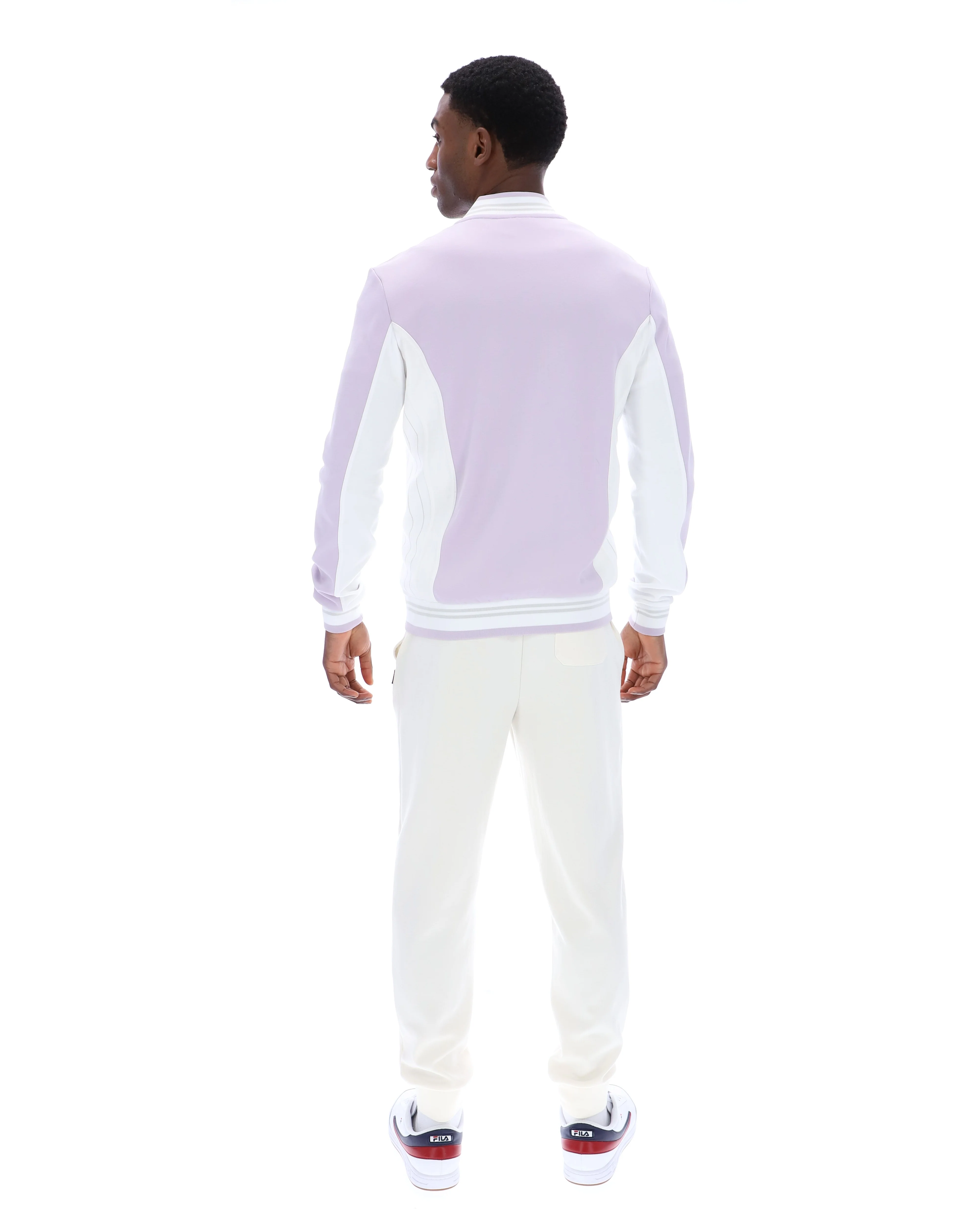 Misty Lilac Settanta Baseball Track Top - Image 4