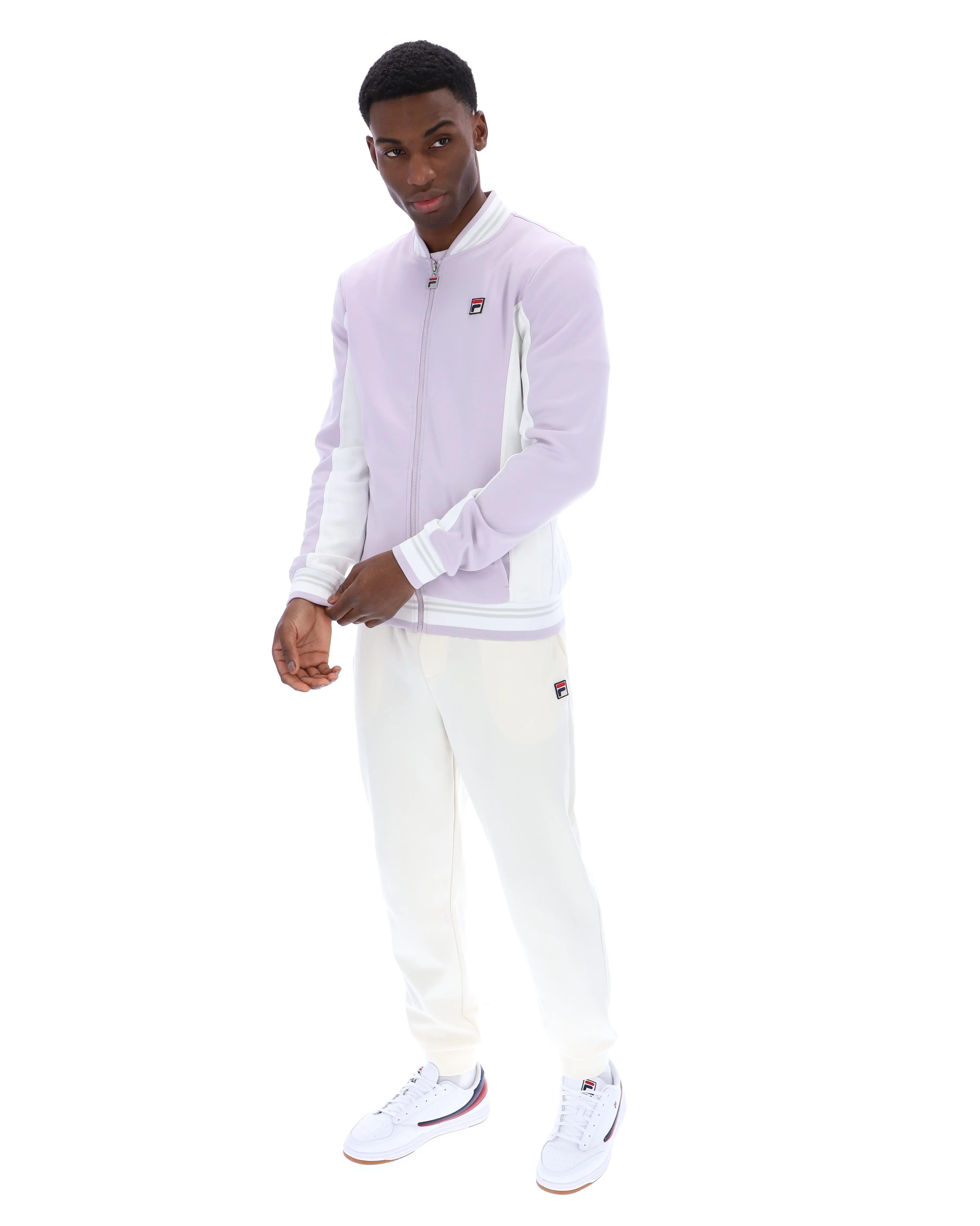 Misty Lilac Settanta Baseball Track Top - Image 7