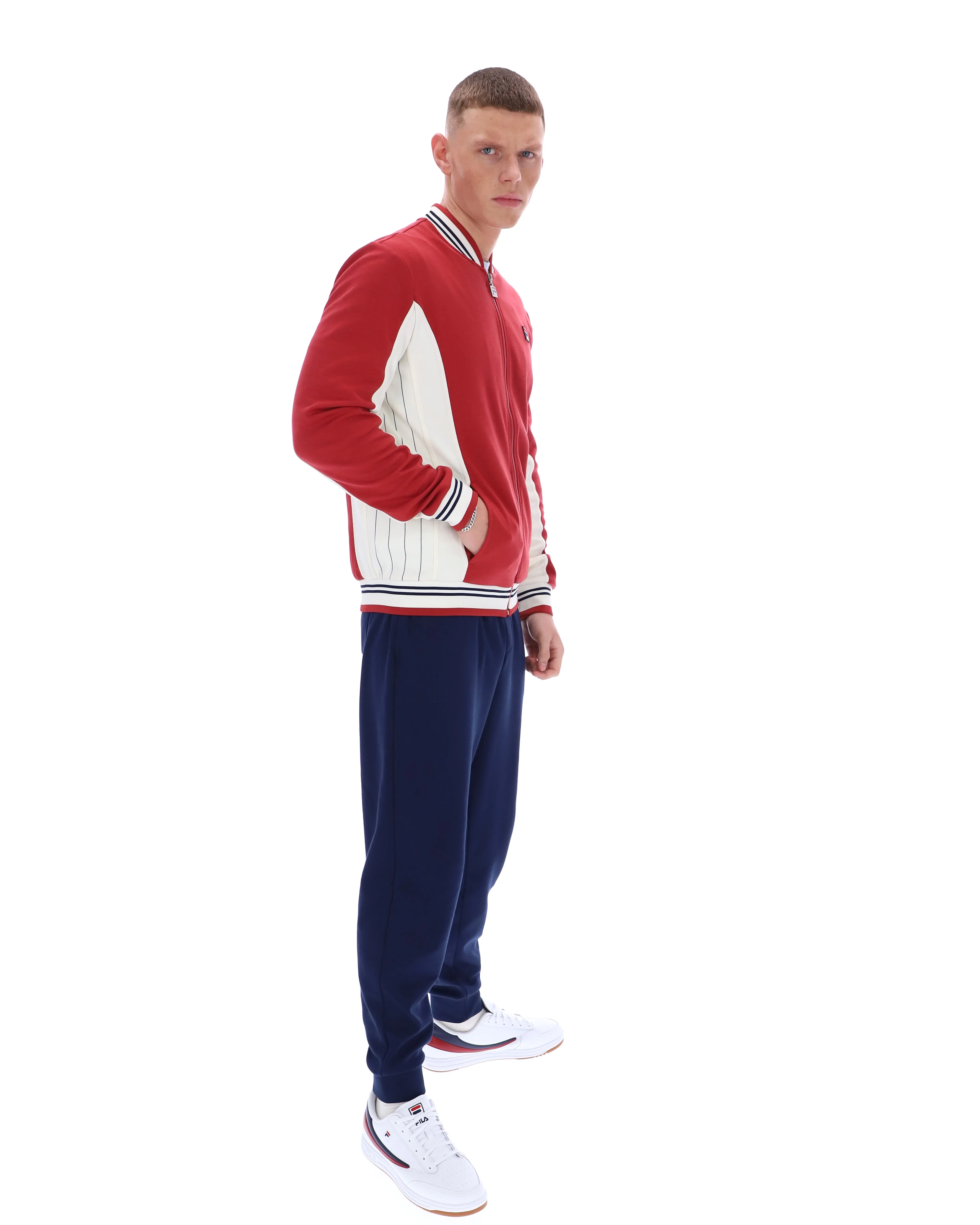 Garnet Settanta Baseball Track Top - Image 5