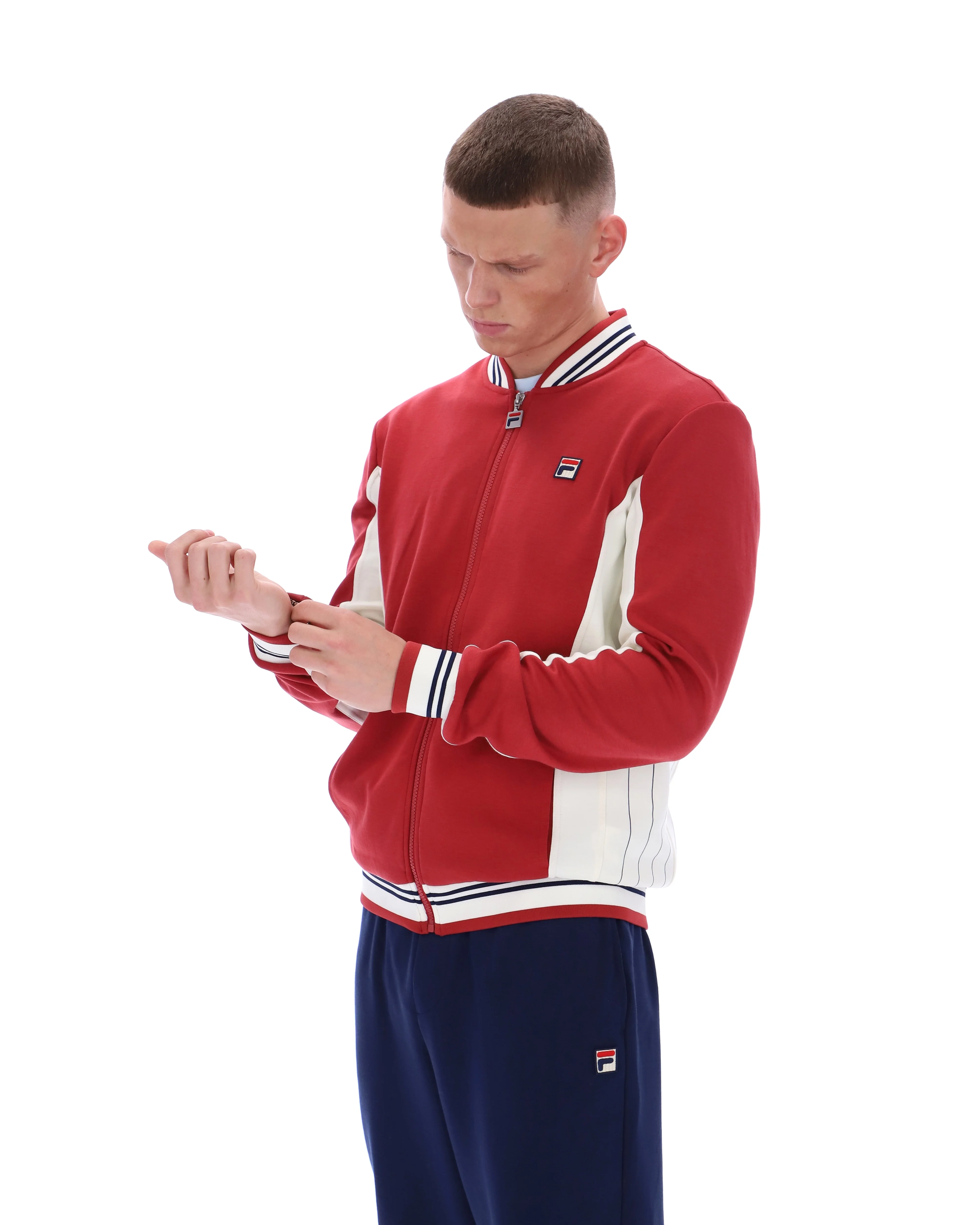 Garnet Settanta Baseball Track Top - Image 6