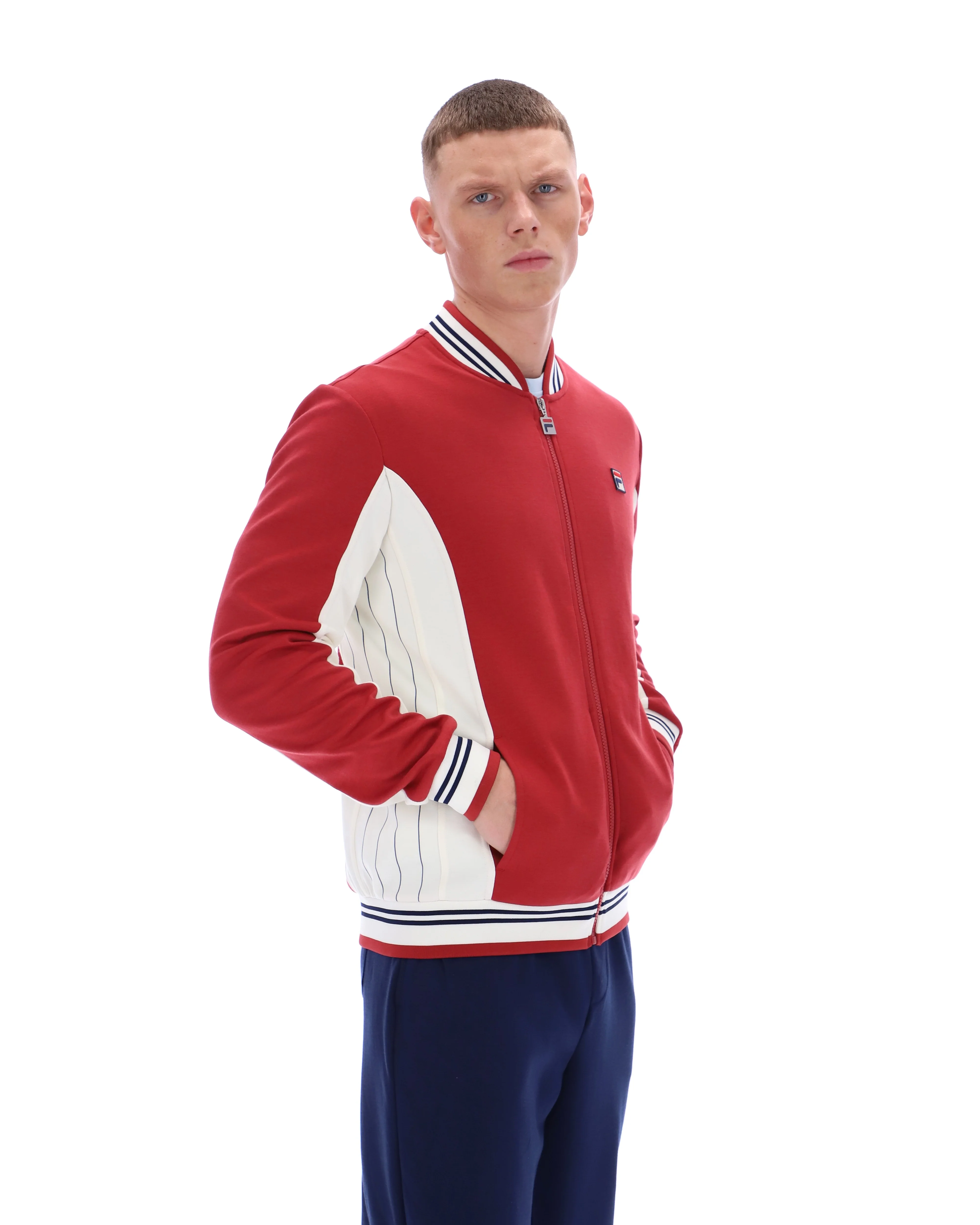 Garnet Settanta Baseball Track Top - Image 7