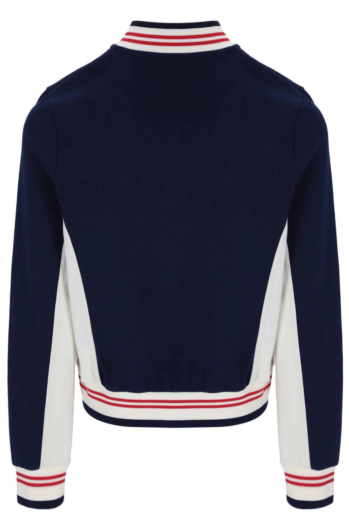 Fila Navy Silvana Iconic Baseball Track Top - Image 9