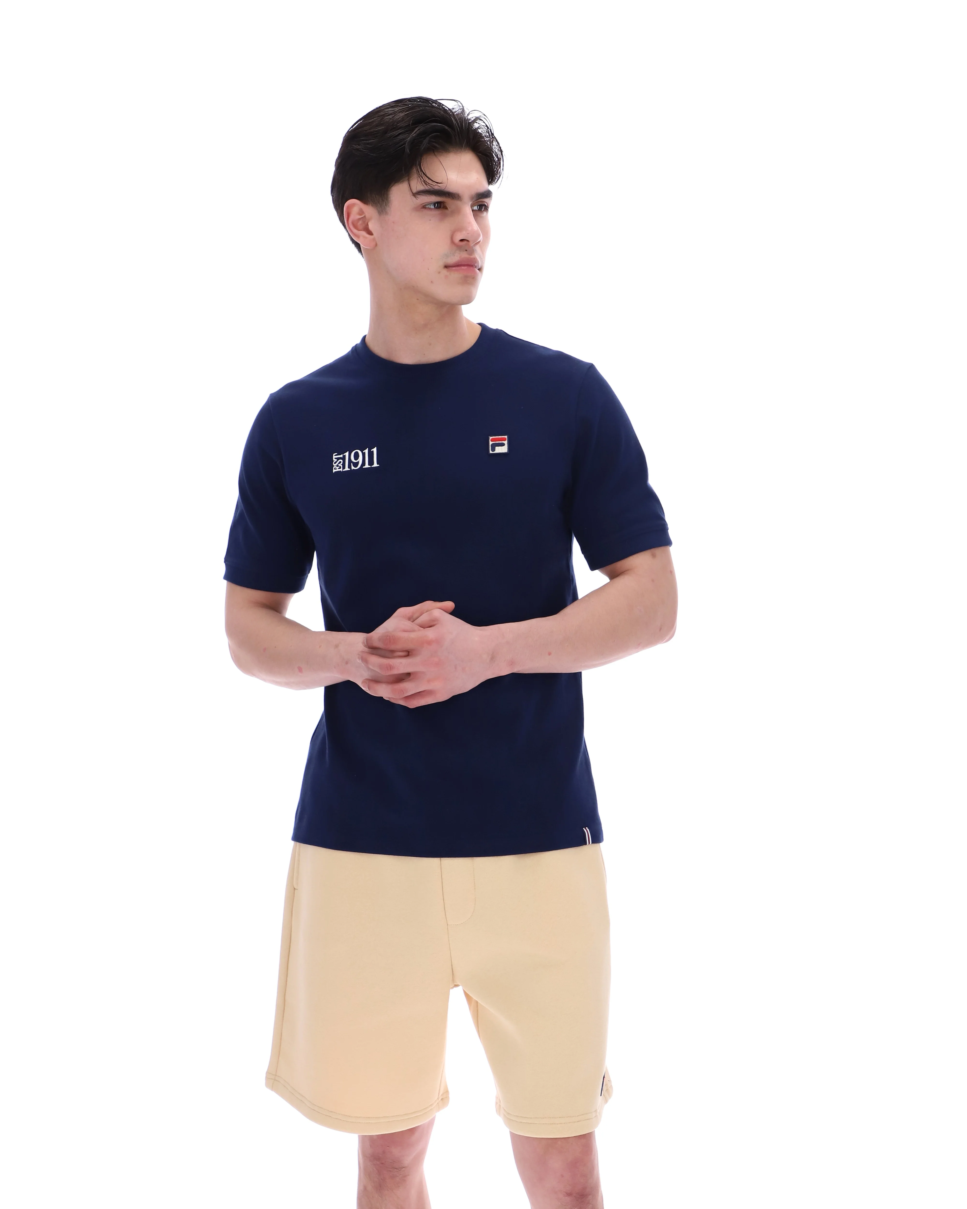 Fila Navy Silvio Simple Tee