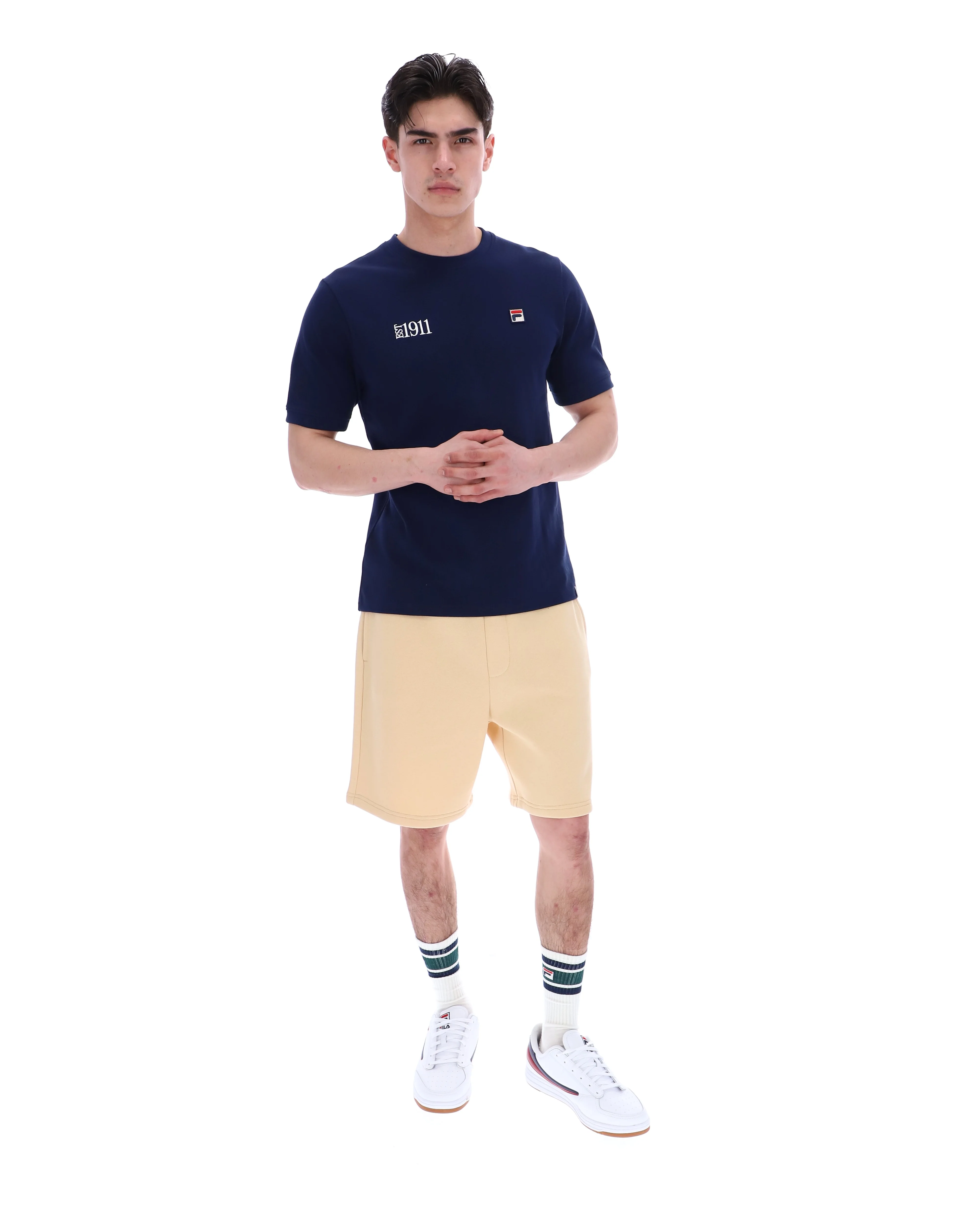 Fila Navy Silvio Simple Tee - Image 4
