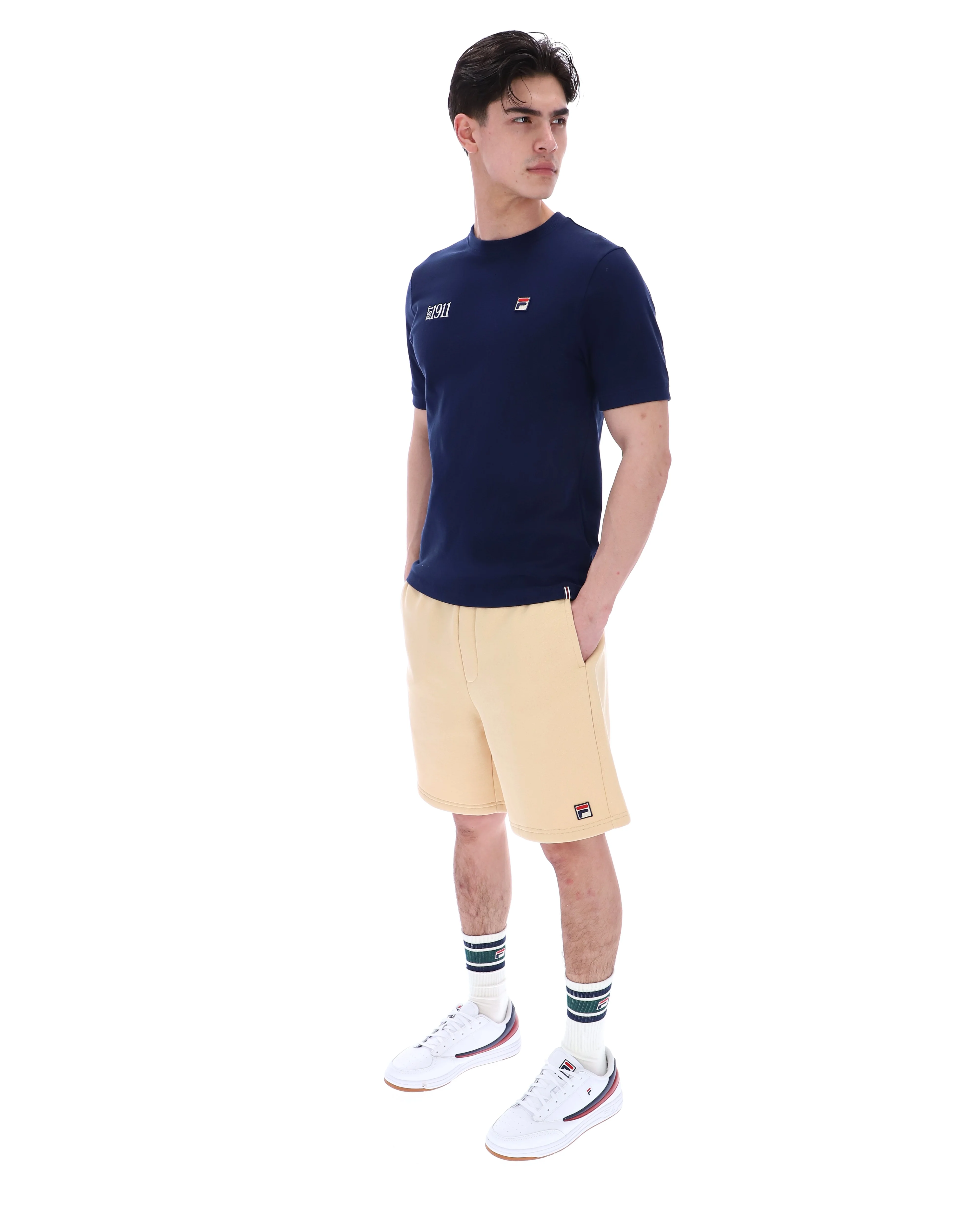 Fila Navy Silvio Simple Tee - Image 6