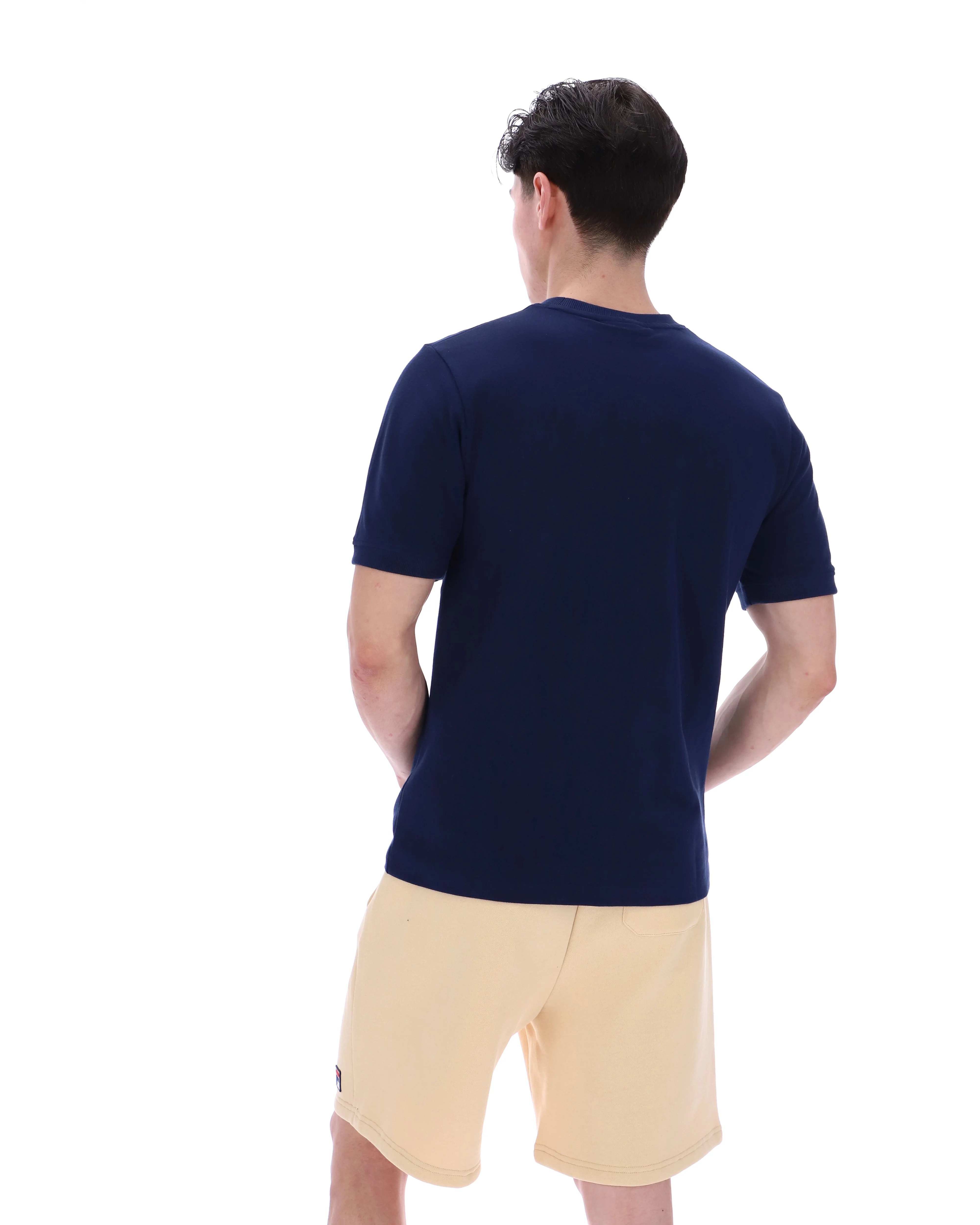 Fila Navy Silvio Simple Tee - Image 8