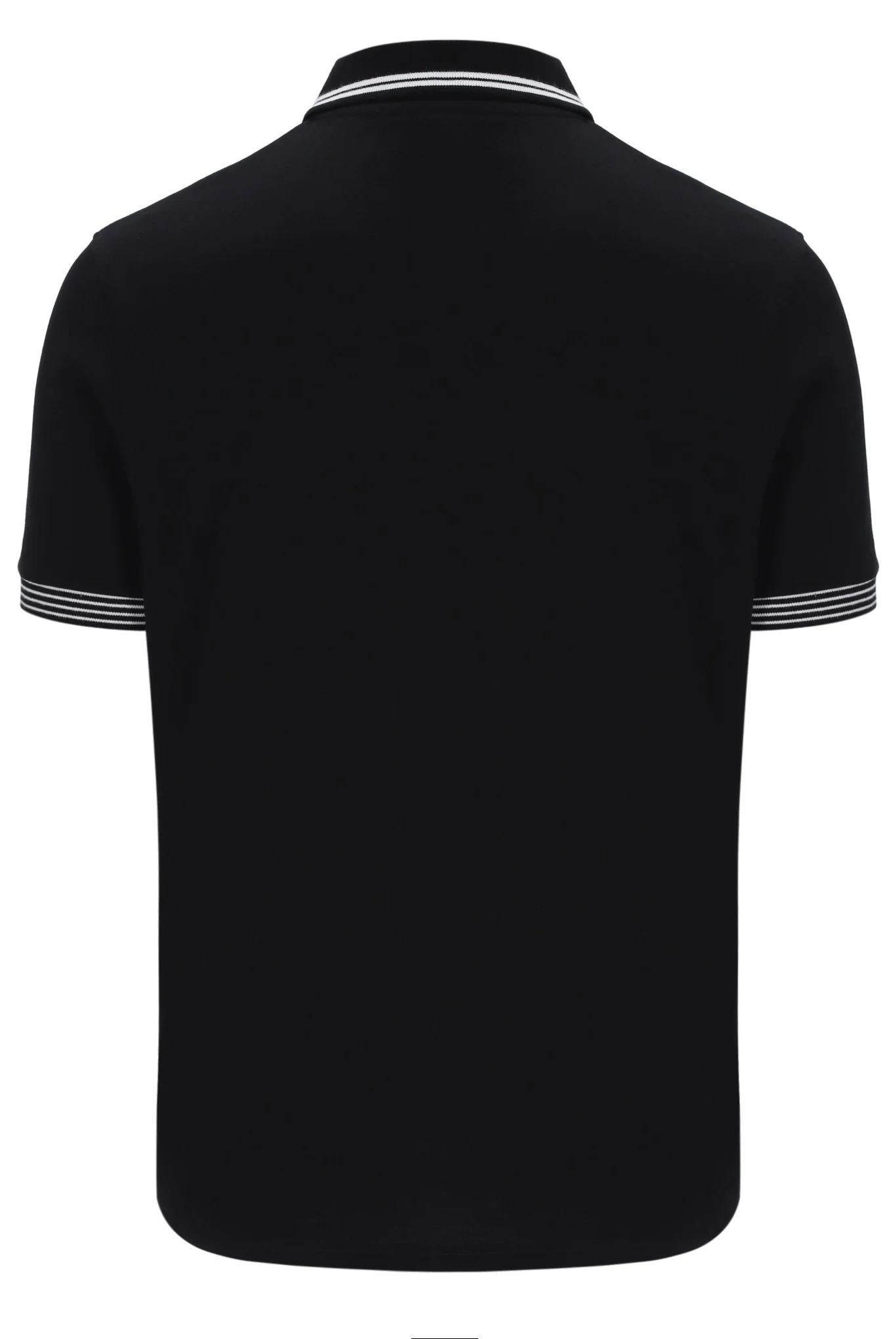 Black Soren 2 Polo Shirt with Tipping - Image 9