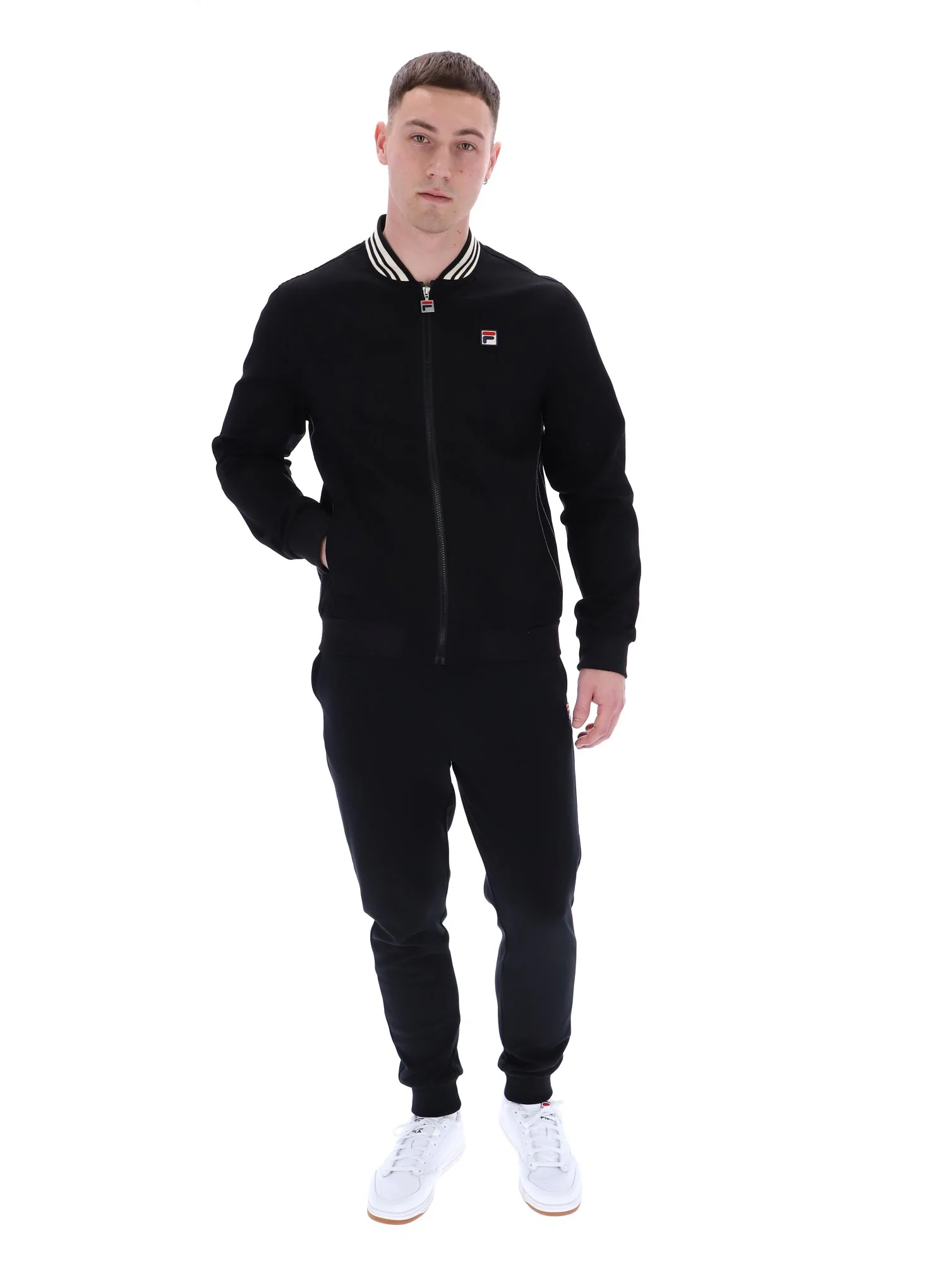 Black Stefano Archive Influence Twill Jacket - Image 3