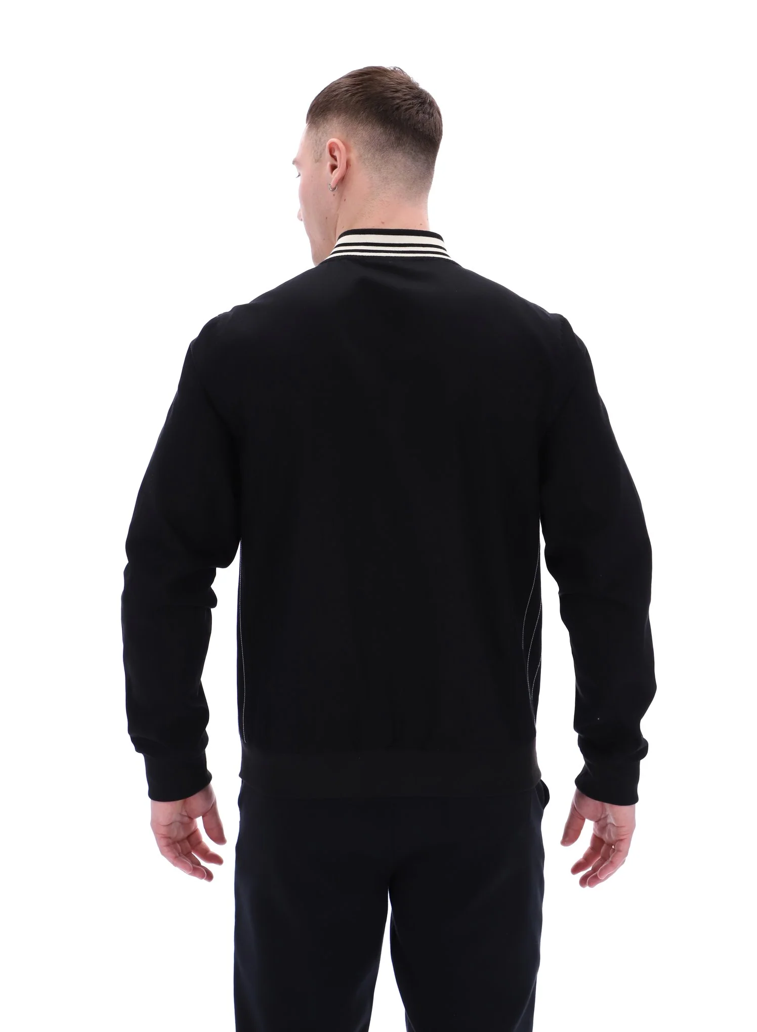 Black Stefano Archive Influence Twill Jacket - Image 5