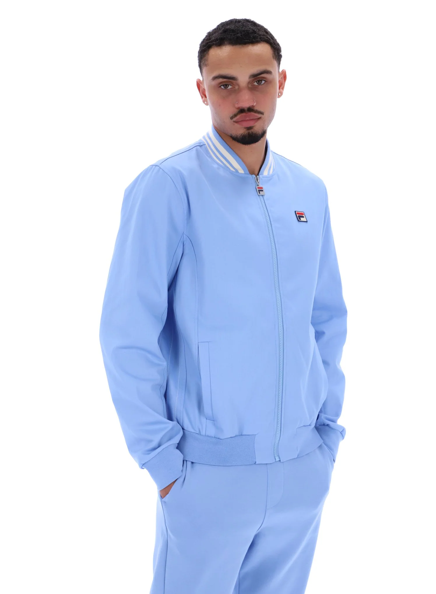Vista Blue Stefano Archive Influence Twill Jacket - Image 13