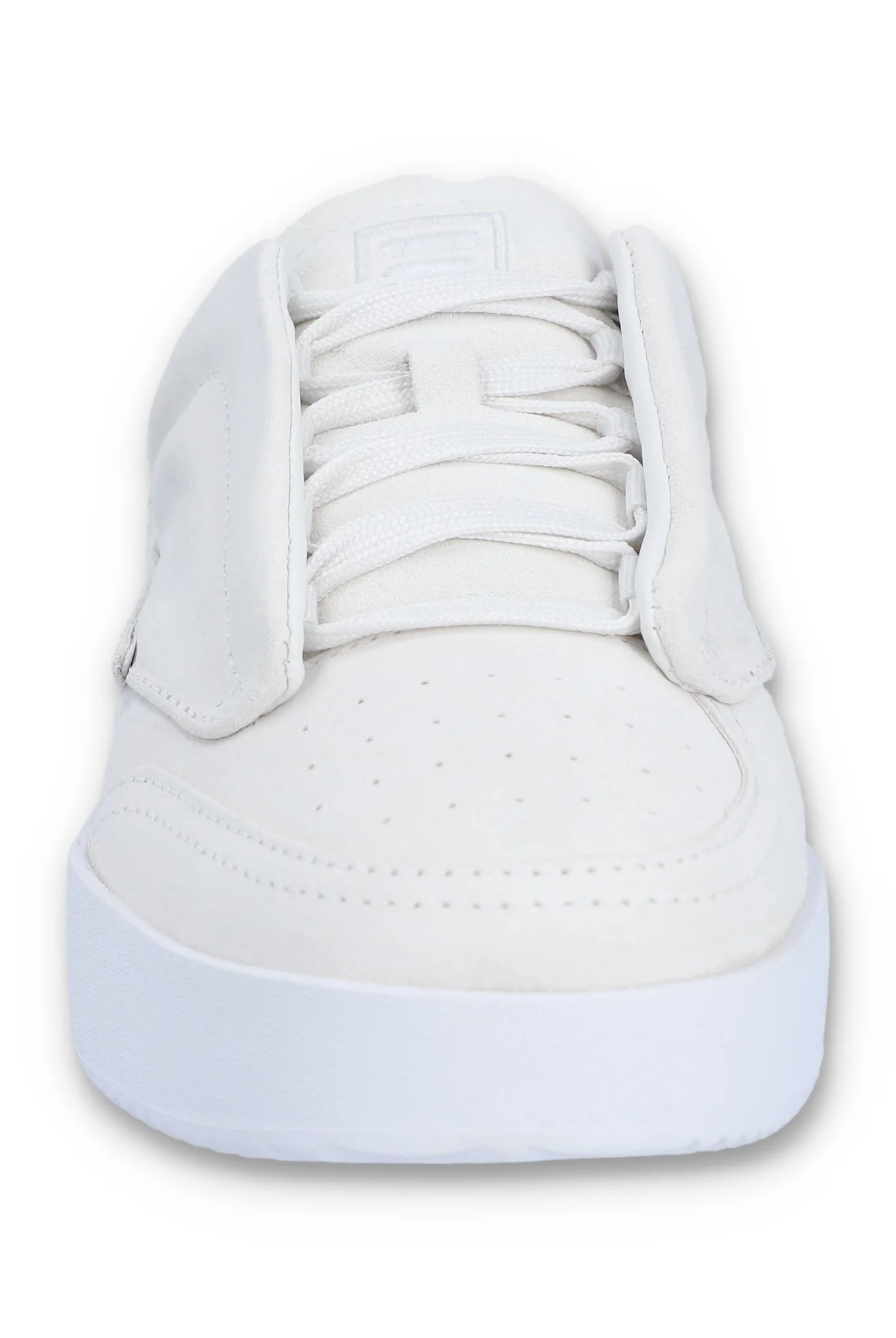 White Suede Festa 77 Heritage Tennis Trainer - Image 3